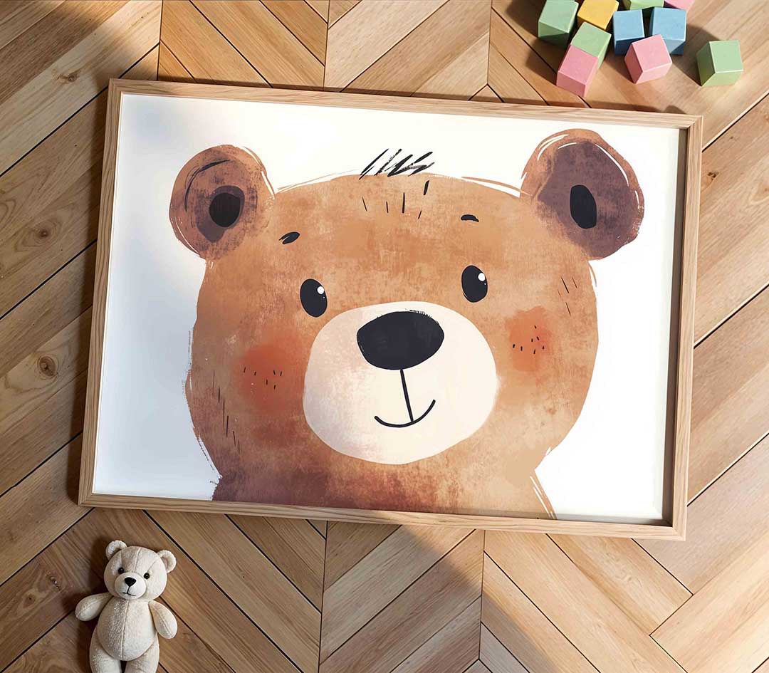 Schattige beren Poster