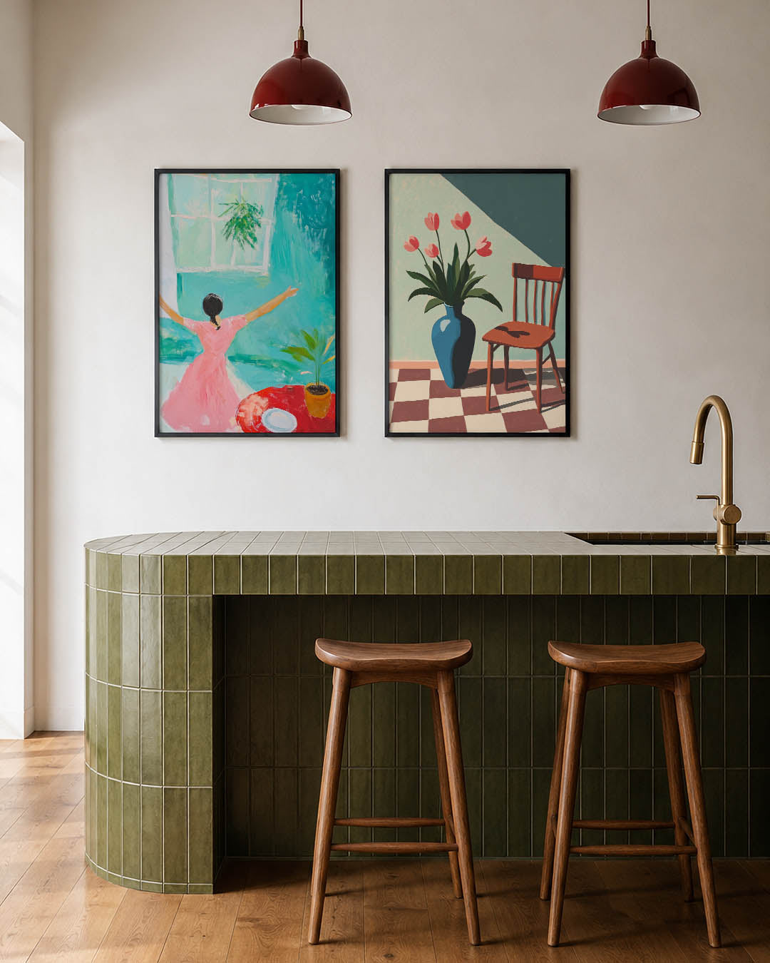 Kleur en vreugde Posterset