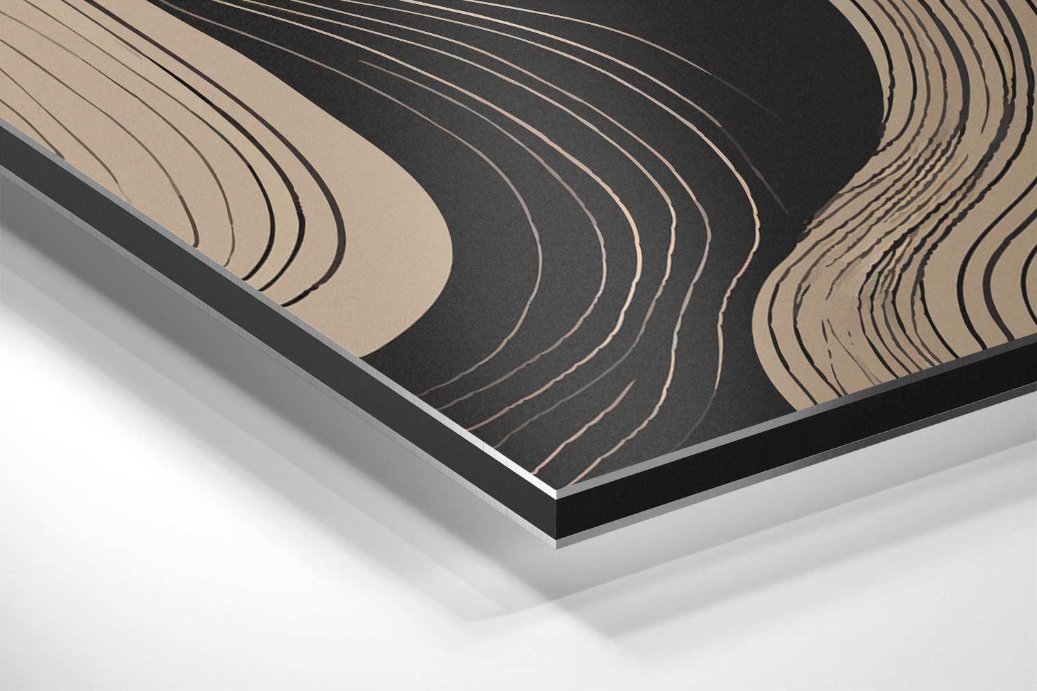 Golvende Elegantie Kunstwerk-canvas-dibond-plexiglas-wanddecoratie-WallArtistic