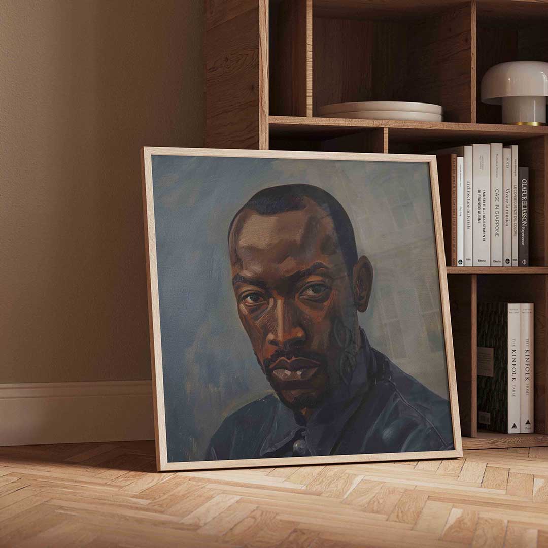 Portret van man Poster