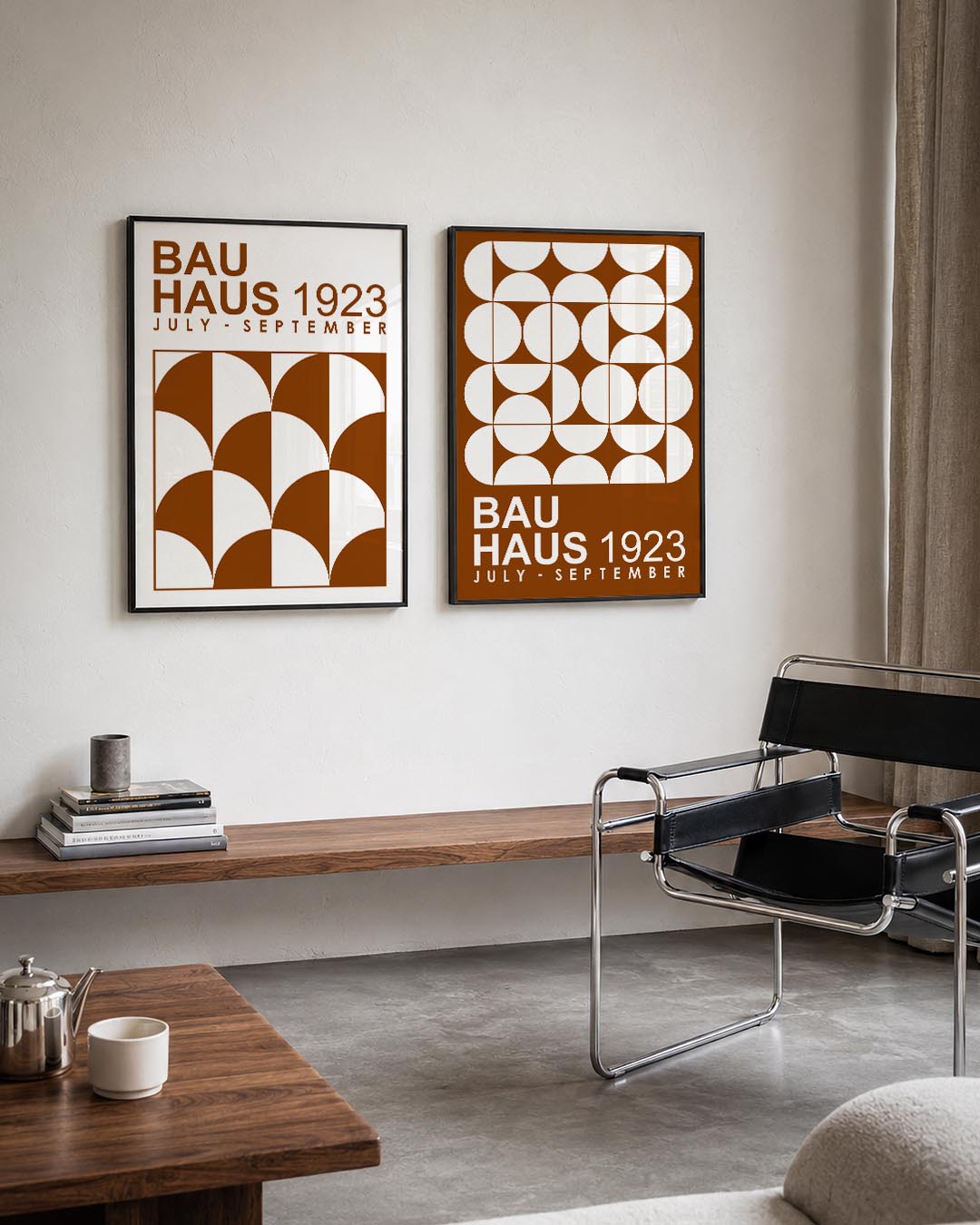Halfronde ritmes Postersets