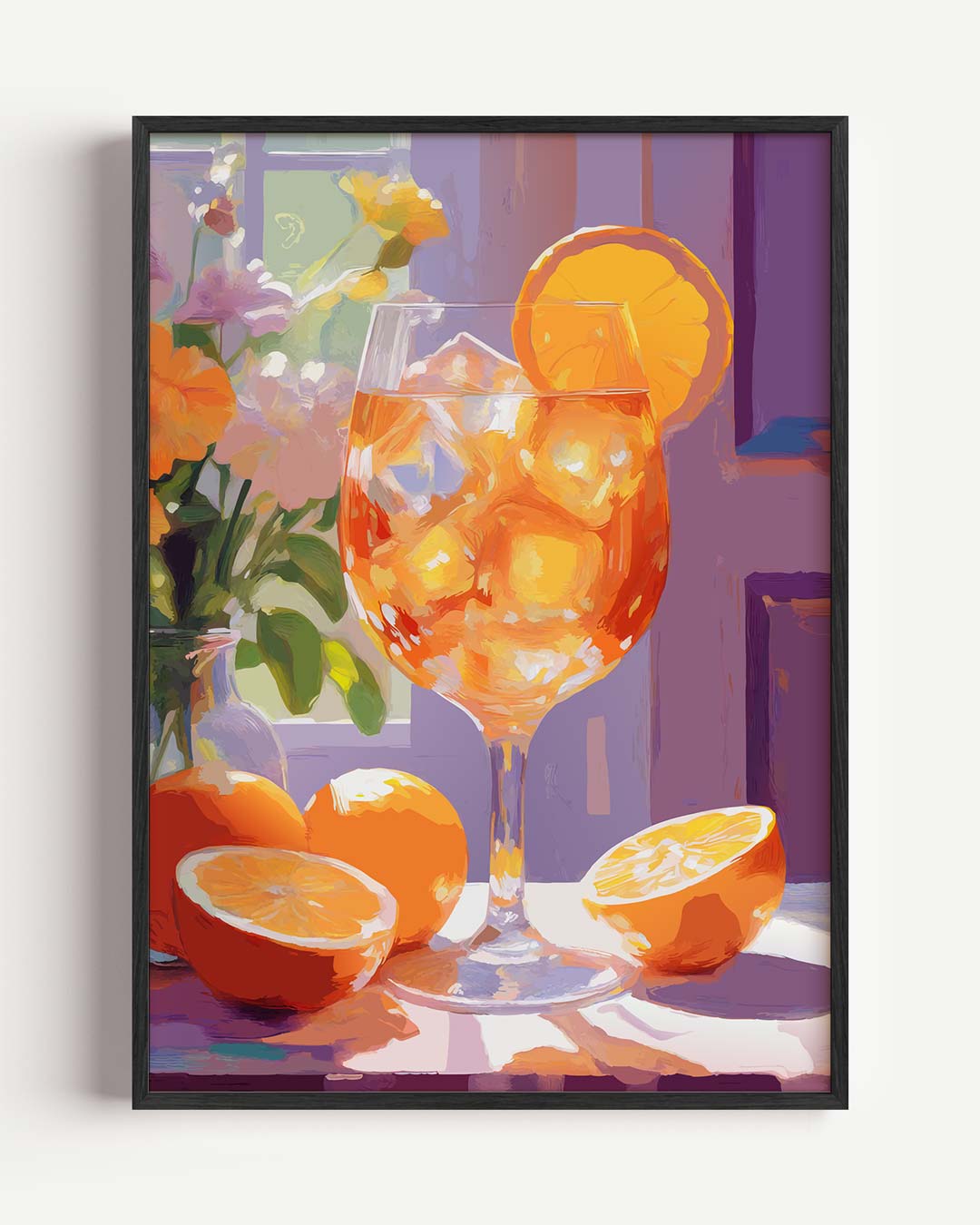 Zomerse Citrus Verfrissing Poster