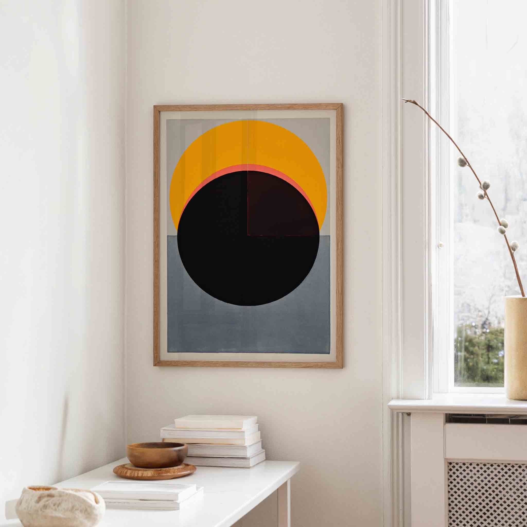 Geometrische cirkel Poster