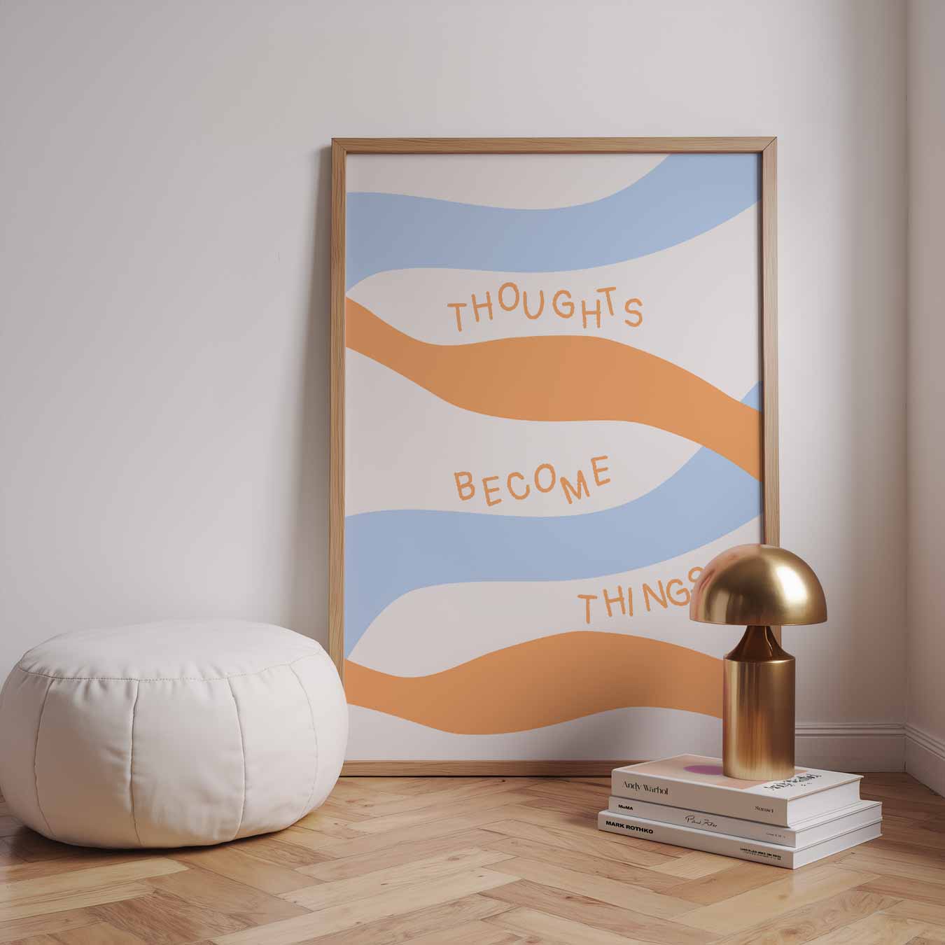 Inspirerende Golven Poster