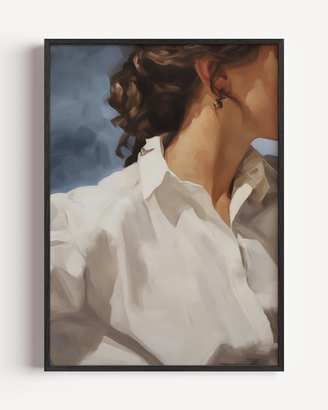 Dromerige Vrouwelijke Elegantie Poster-WallArtistic