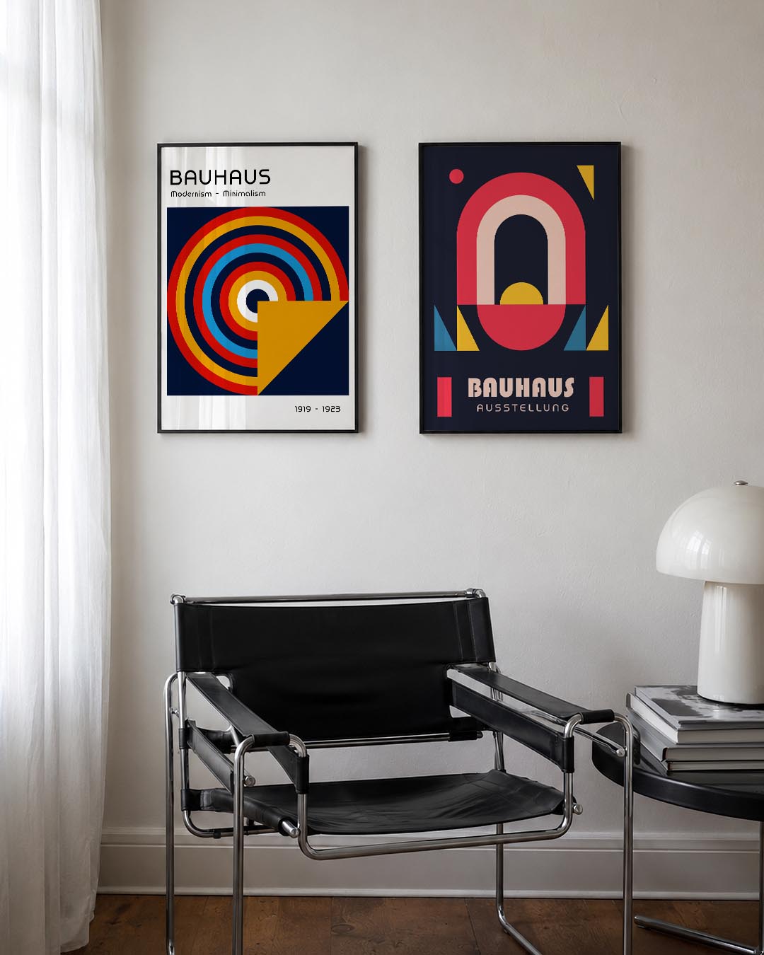 Cirkel en hoek Posterset