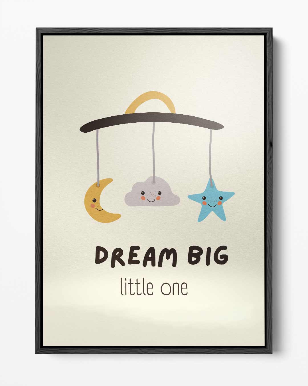 Dromerige Babykamer Poster Kunstwerk-canvas-dibond-plexiglas-wanddecoratie-WallArtistic