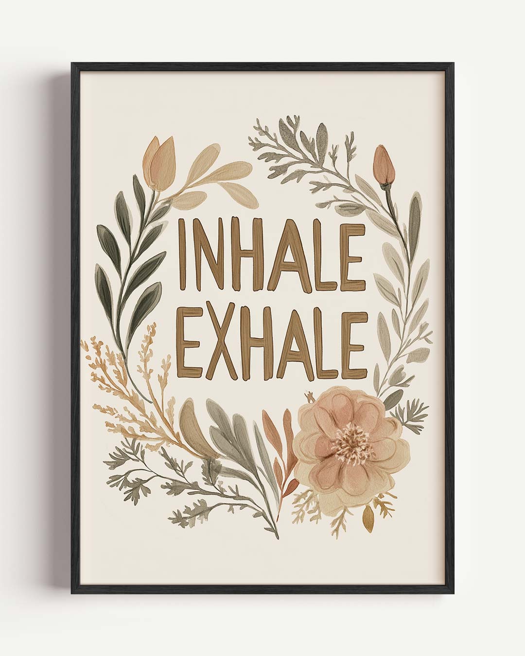 Ademhaling Inspiratie Poster