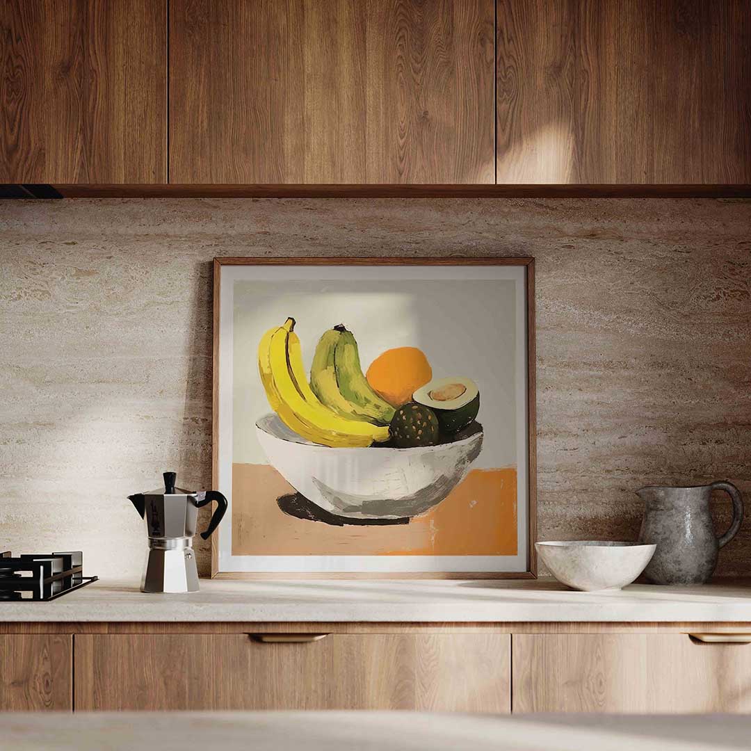 Fruit in schaal Poster