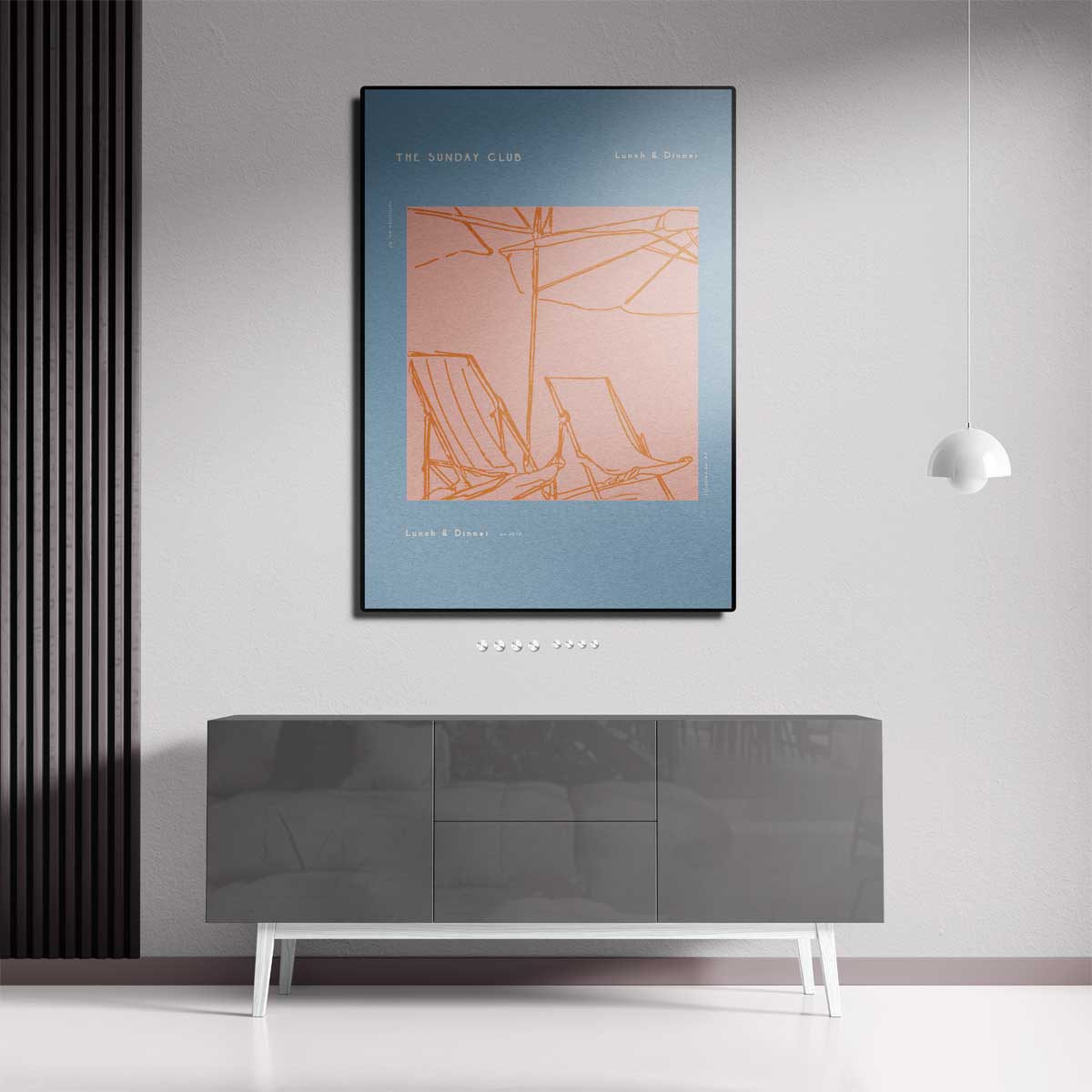 Zomerse Stranddag Sfeerbeeld Kunstwerk-canvas-dibond-plexiglas-wanddecoratie-WallArtistic