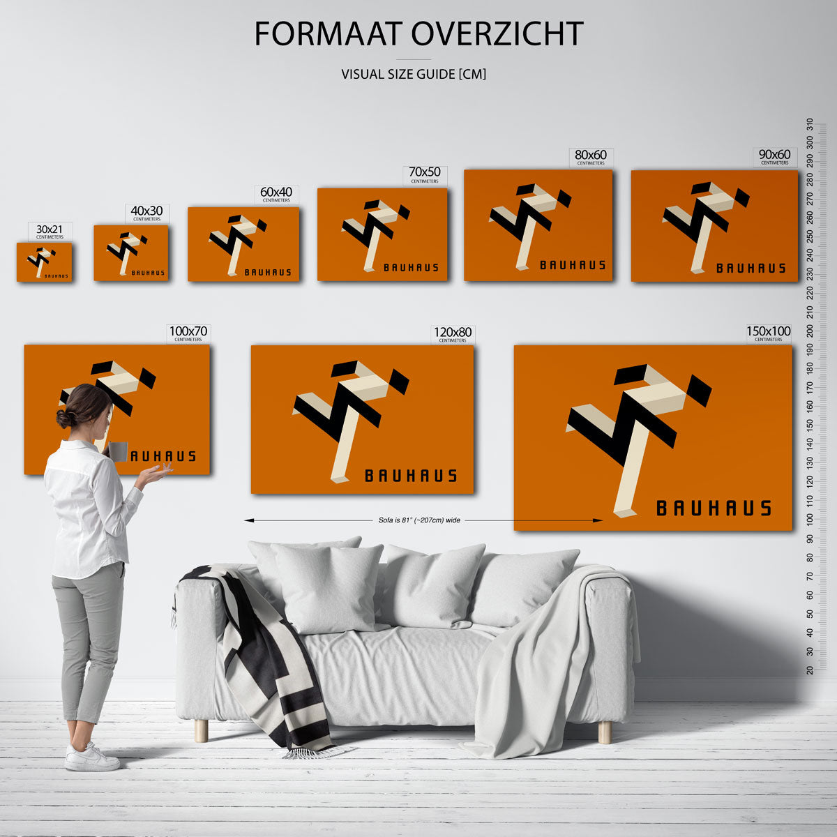 Vorm en beweging Poster