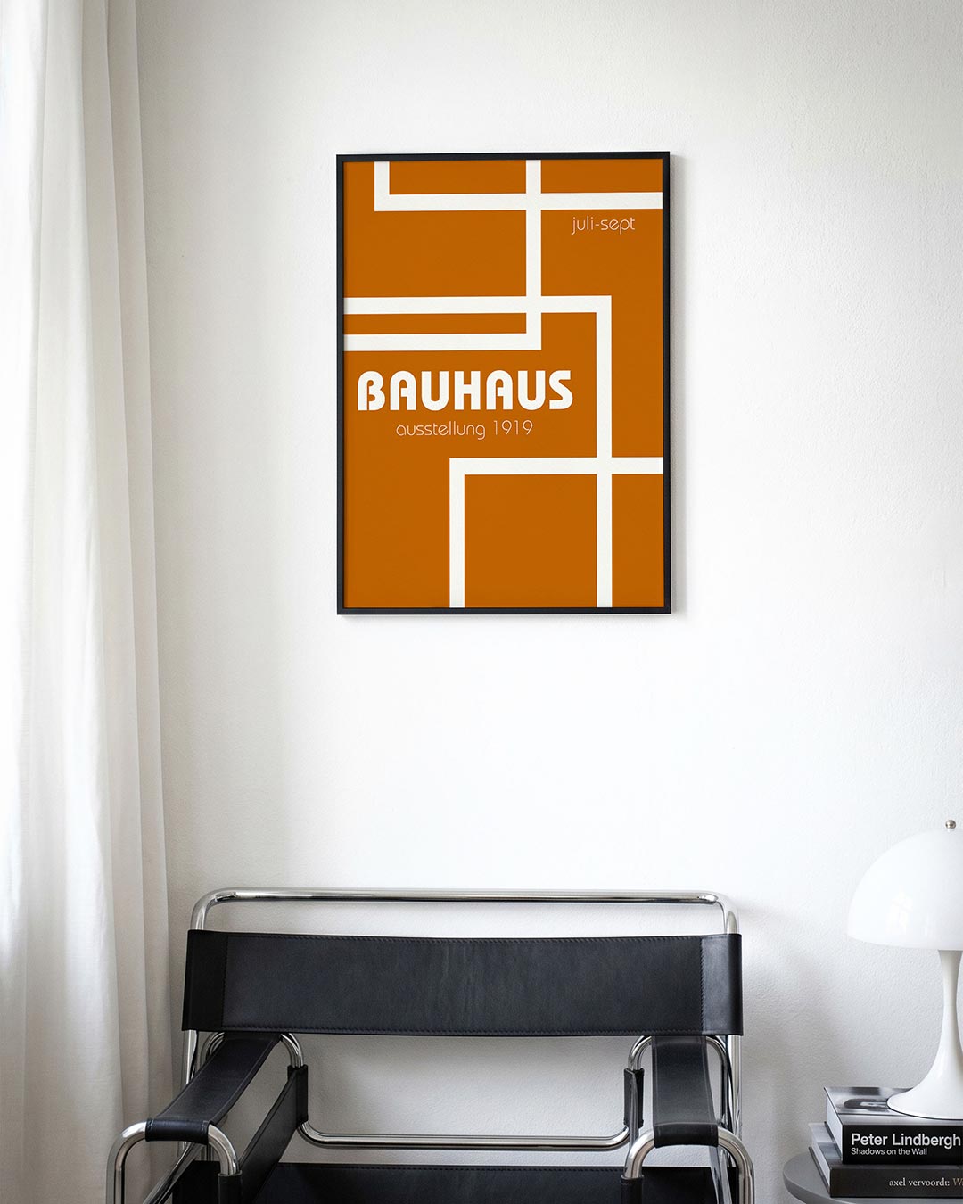 Lijnen en kleurvlakken Poster