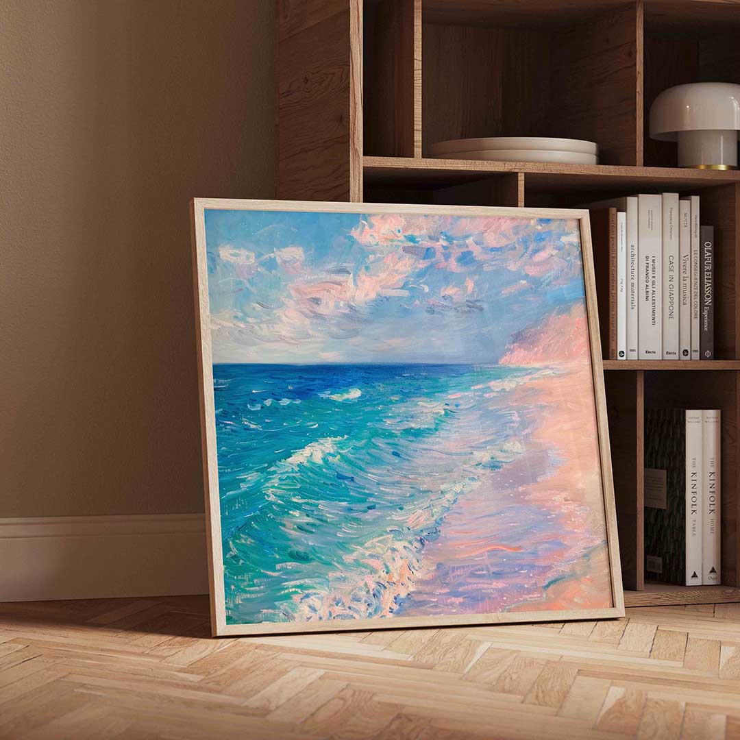 Strand en zee Poster