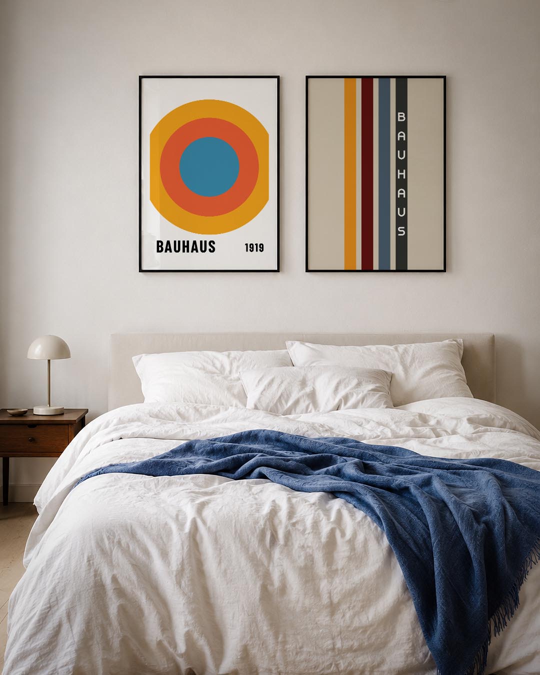 Cirkelvormige kleurvlakken Posterset