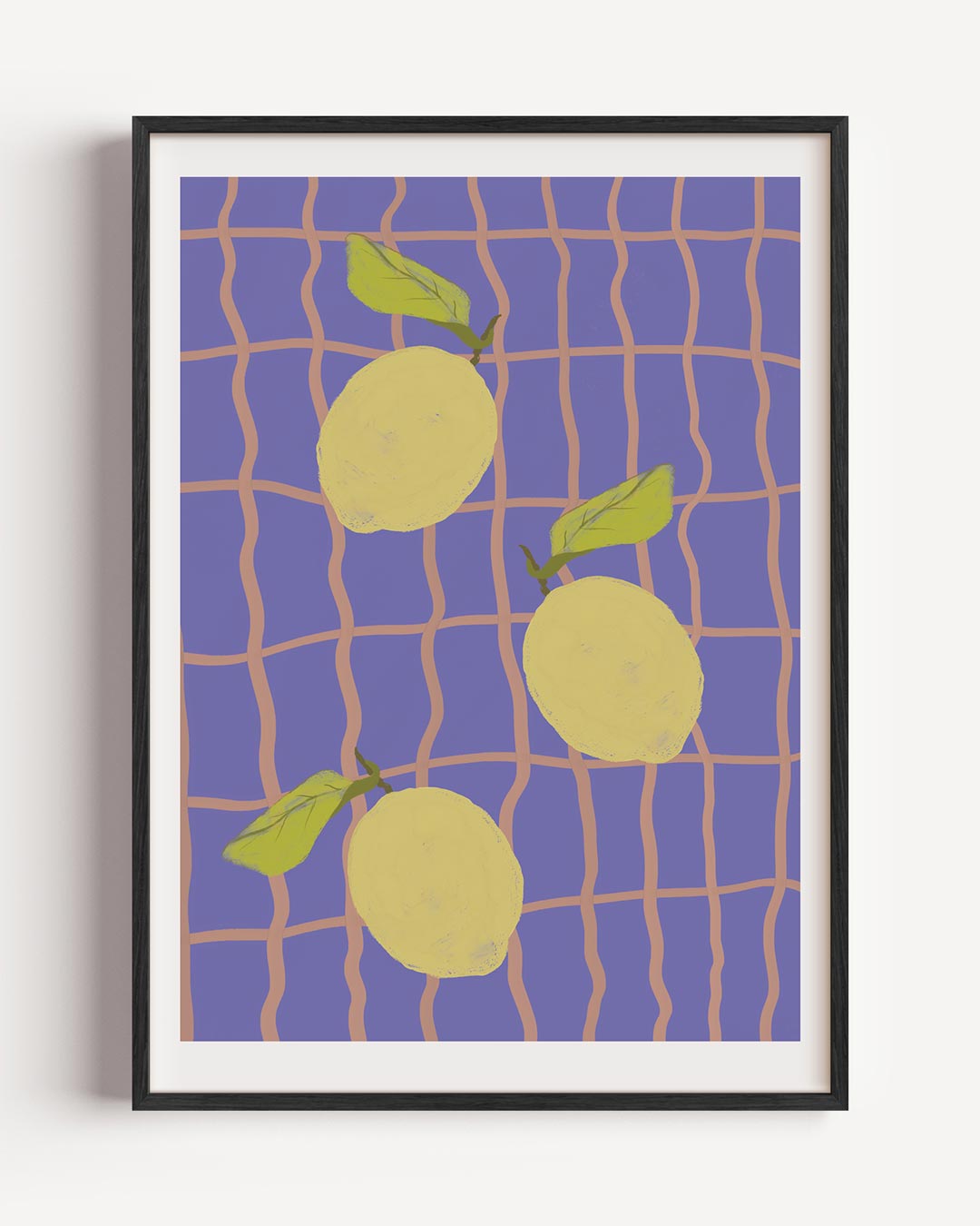 Frisse Citroen Droom Poster-WallArtistic