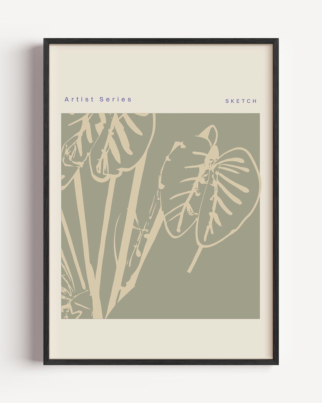 Botanische Kunstposter-WallArtistic