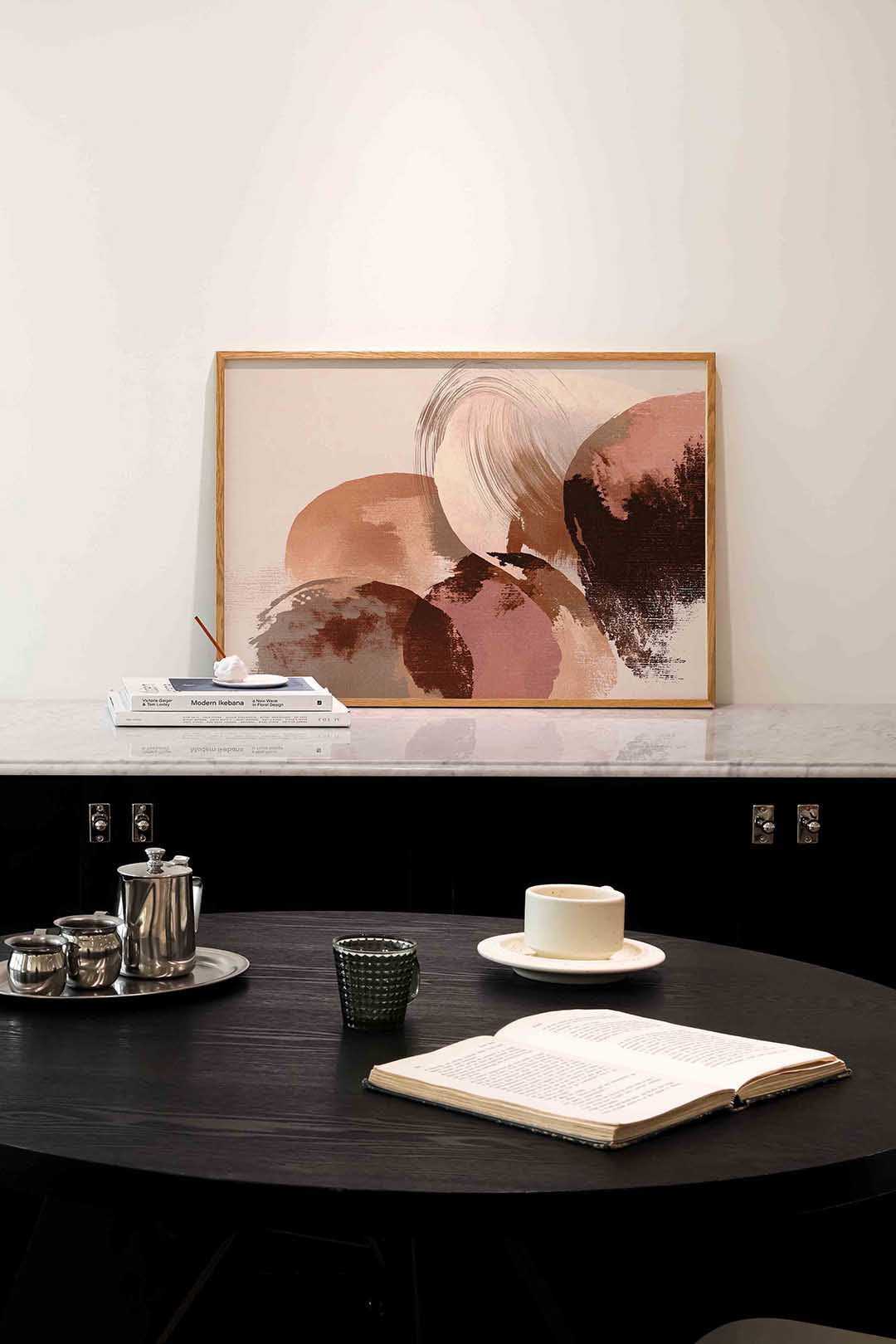 Abstracte vormen Poster
