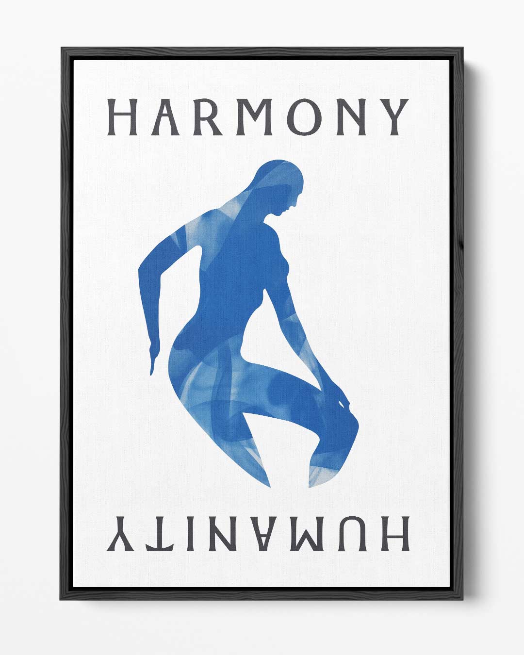 Harmonie in Menselijkheid Kunstwerk-canvas-dibond-plexiglas-wanddecoratie-WallArtistic
