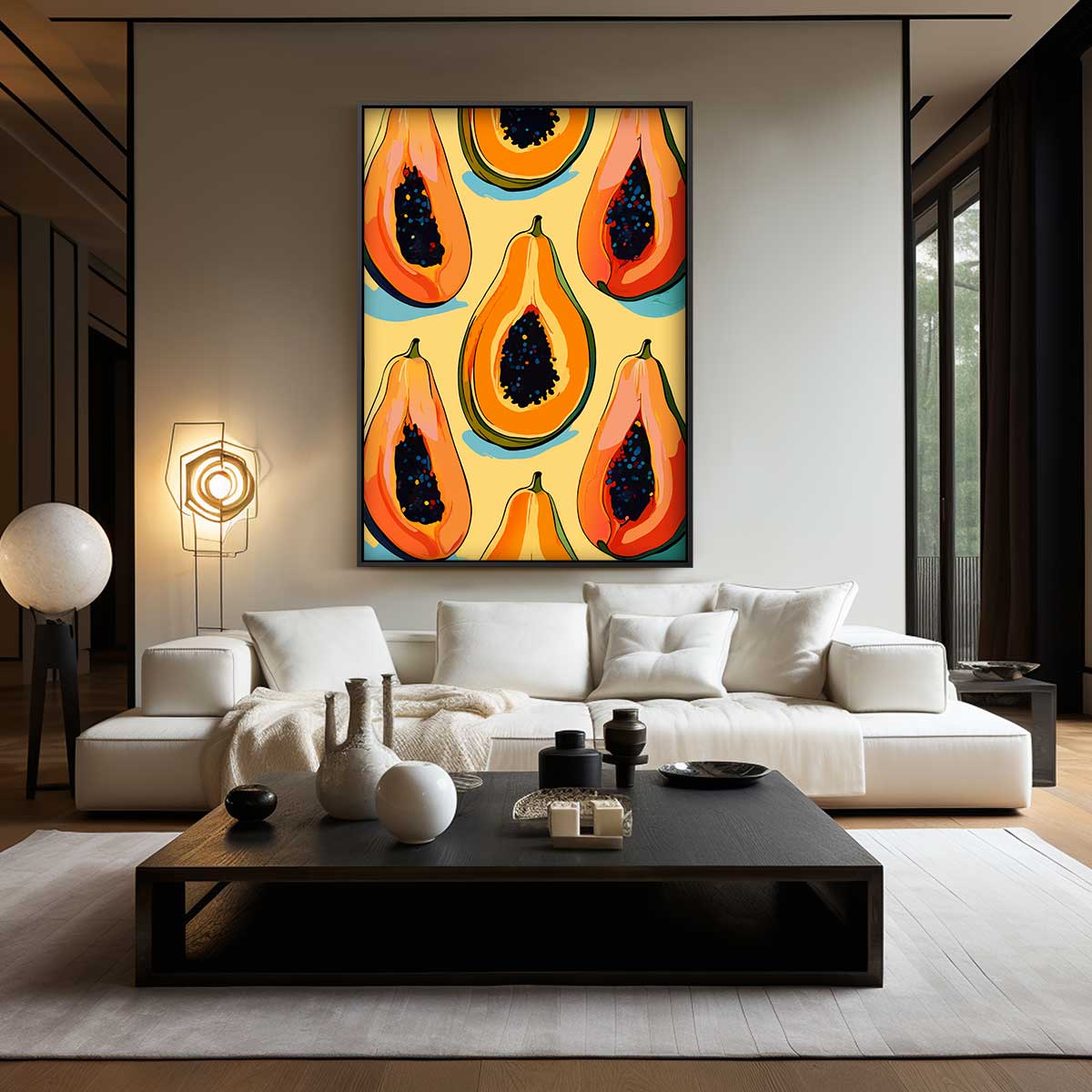Abstract kunstwerk Kunstwerk-canvas-dibond-plexiglas-wanddecoratie-WallArtistic