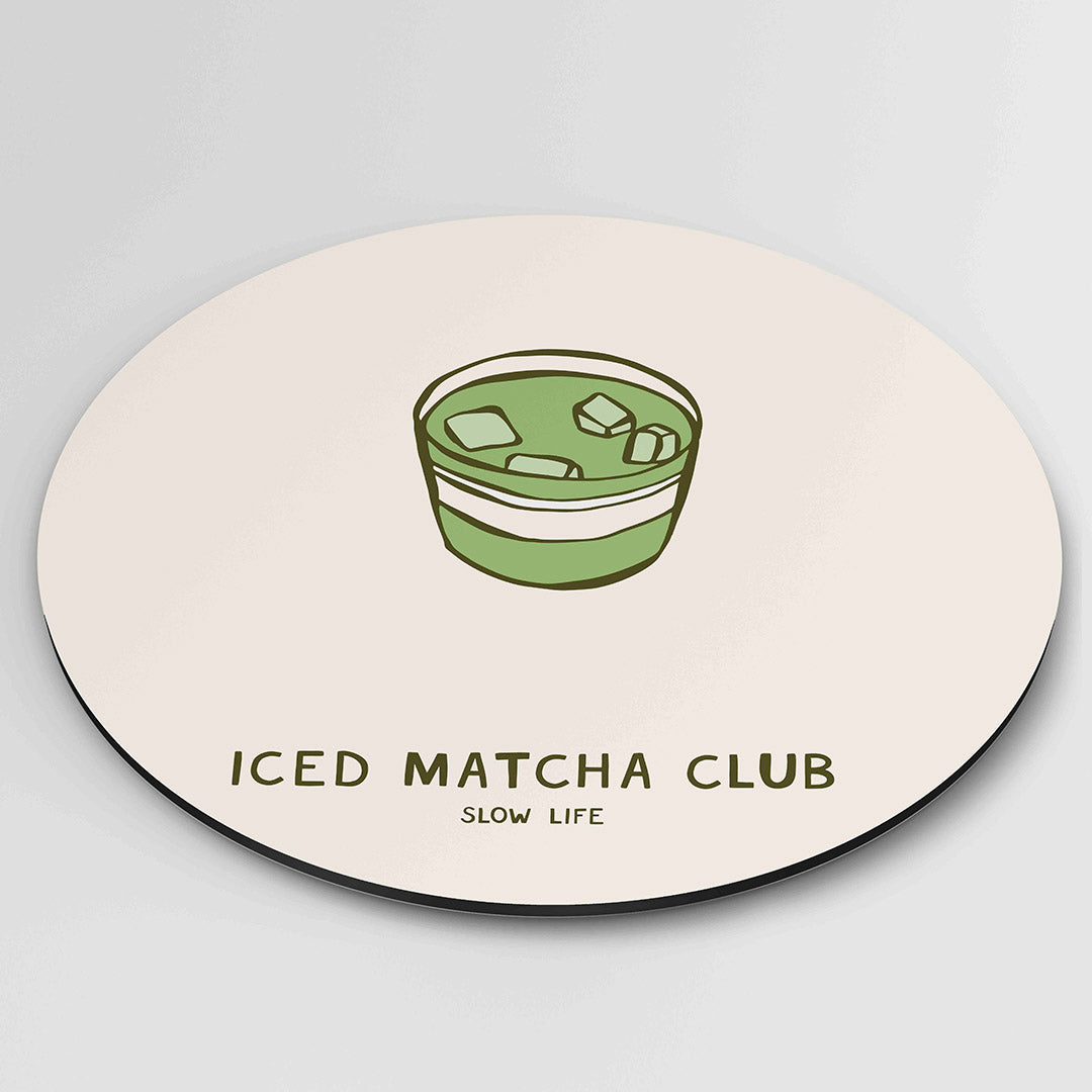 Iced matcha club Muurcirkel