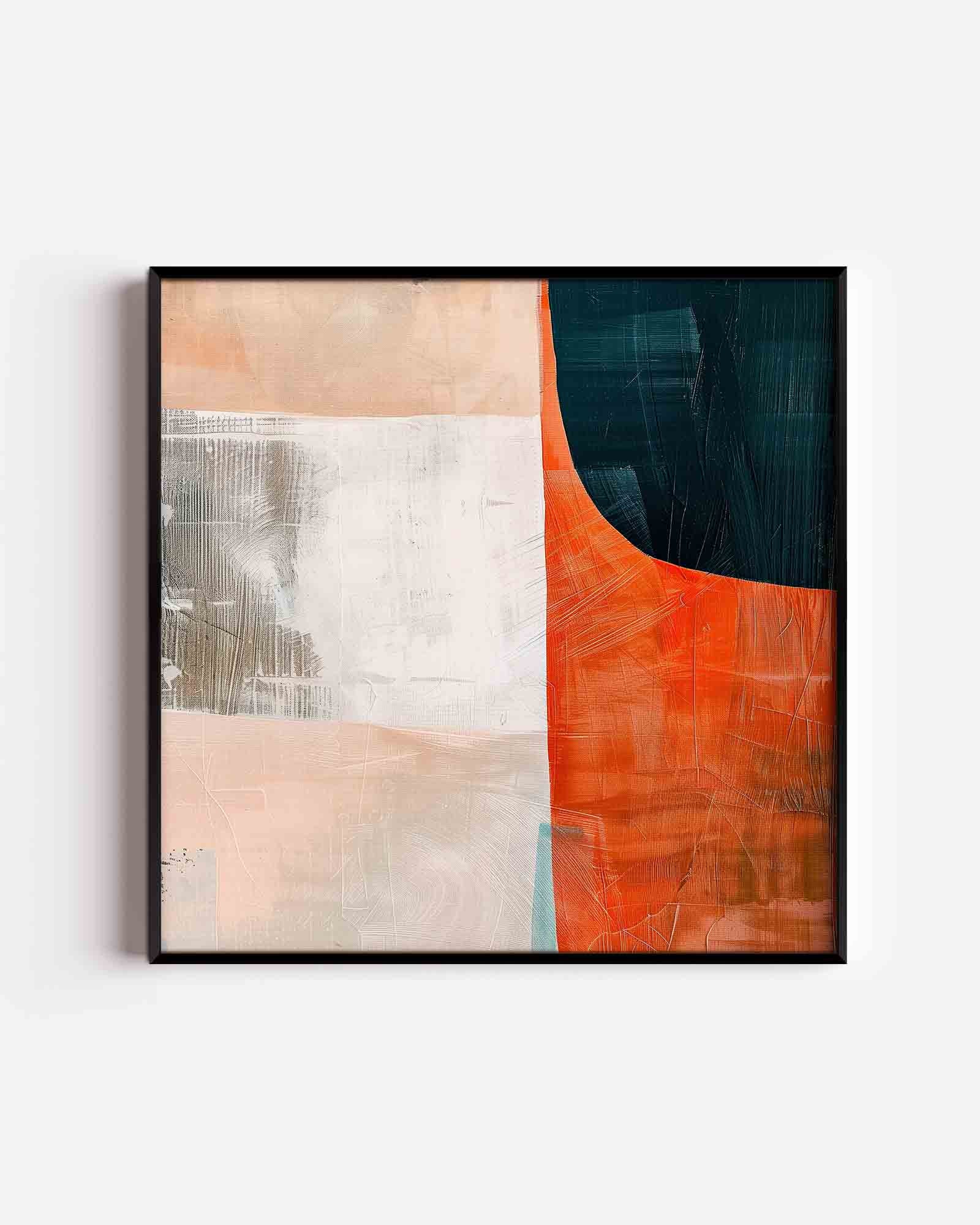 Abstracte vormen Poster
