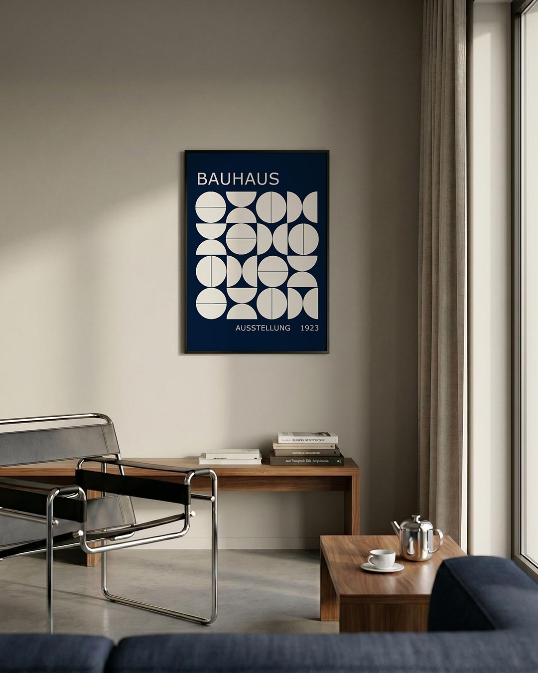 Vormritme en lijnen Poster