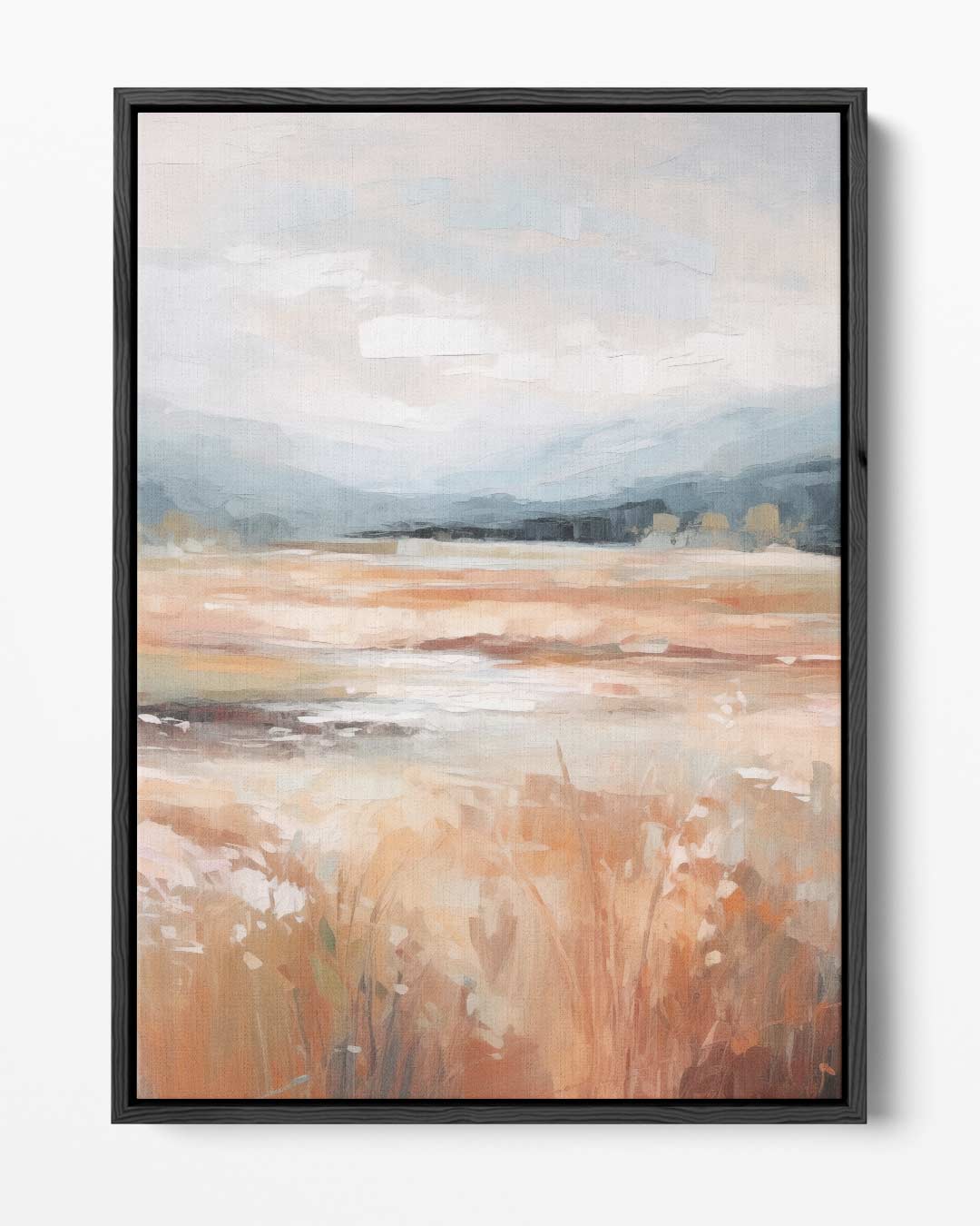 Rustige Herfstlandschap Kunstwerk-canvas-dibond-plexiglas-wanddecoratie-WallArtistic