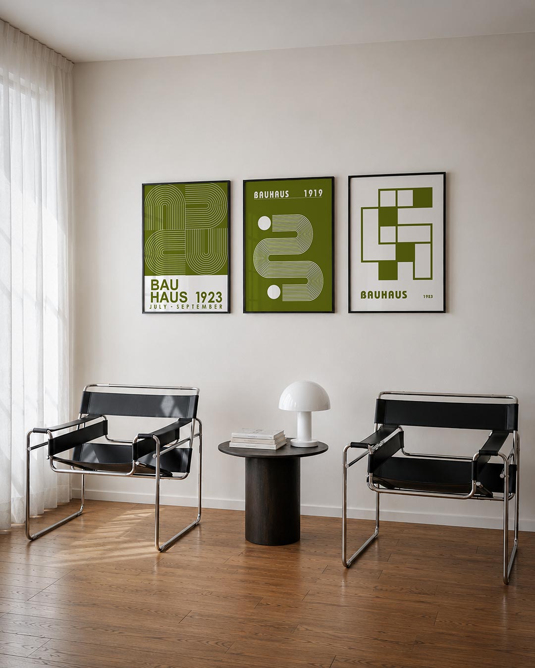 Lijnen en bogen Posterset