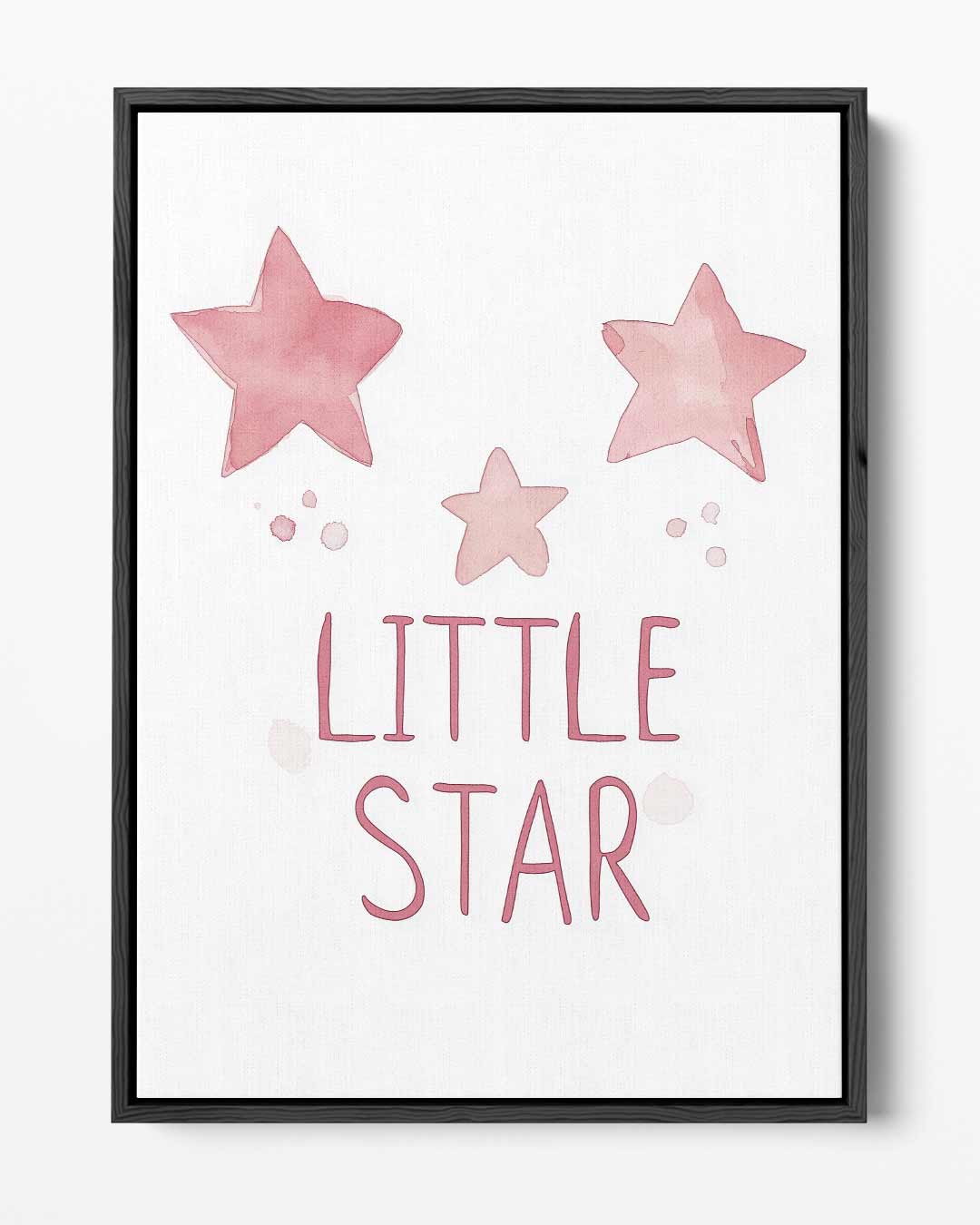 Little Star Kinderkamer Poster Kunstwerk-canvas-dibond-plexiglas-wanddecoratie-WallArtistic