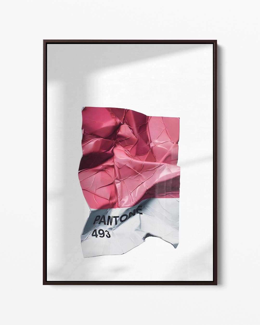Crushed Pantone Art Kunstwerk-canvas-dibond-plexiglas-wanddecoratie-WallArtistic