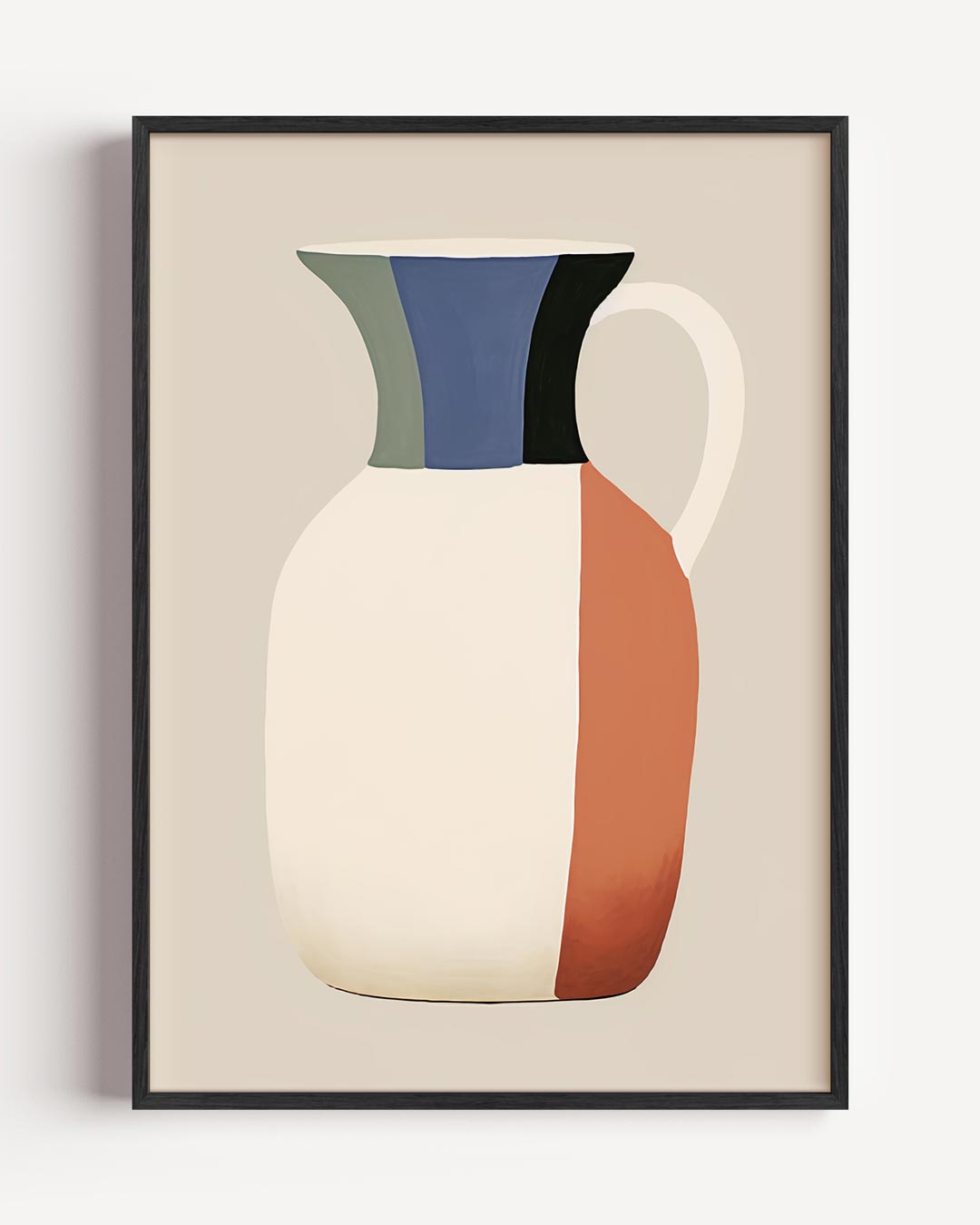 Stijlvolle Vaas Abstracte Poster-WallArtistic