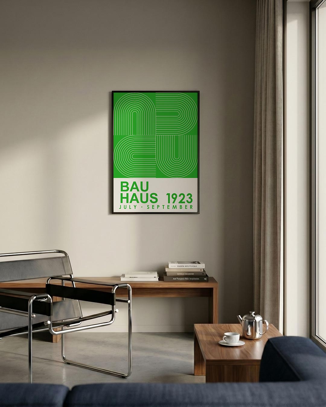 Lijnen en vlakken Poster