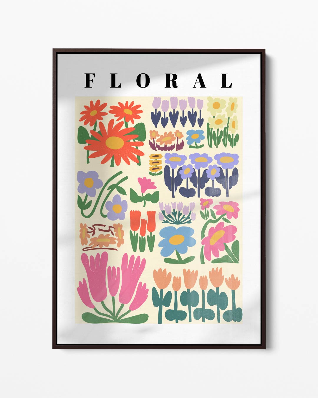 Bloemenpracht Poster Kunstwerk-canvas-dibond-plexiglas-wanddecoratie-WallArtistic