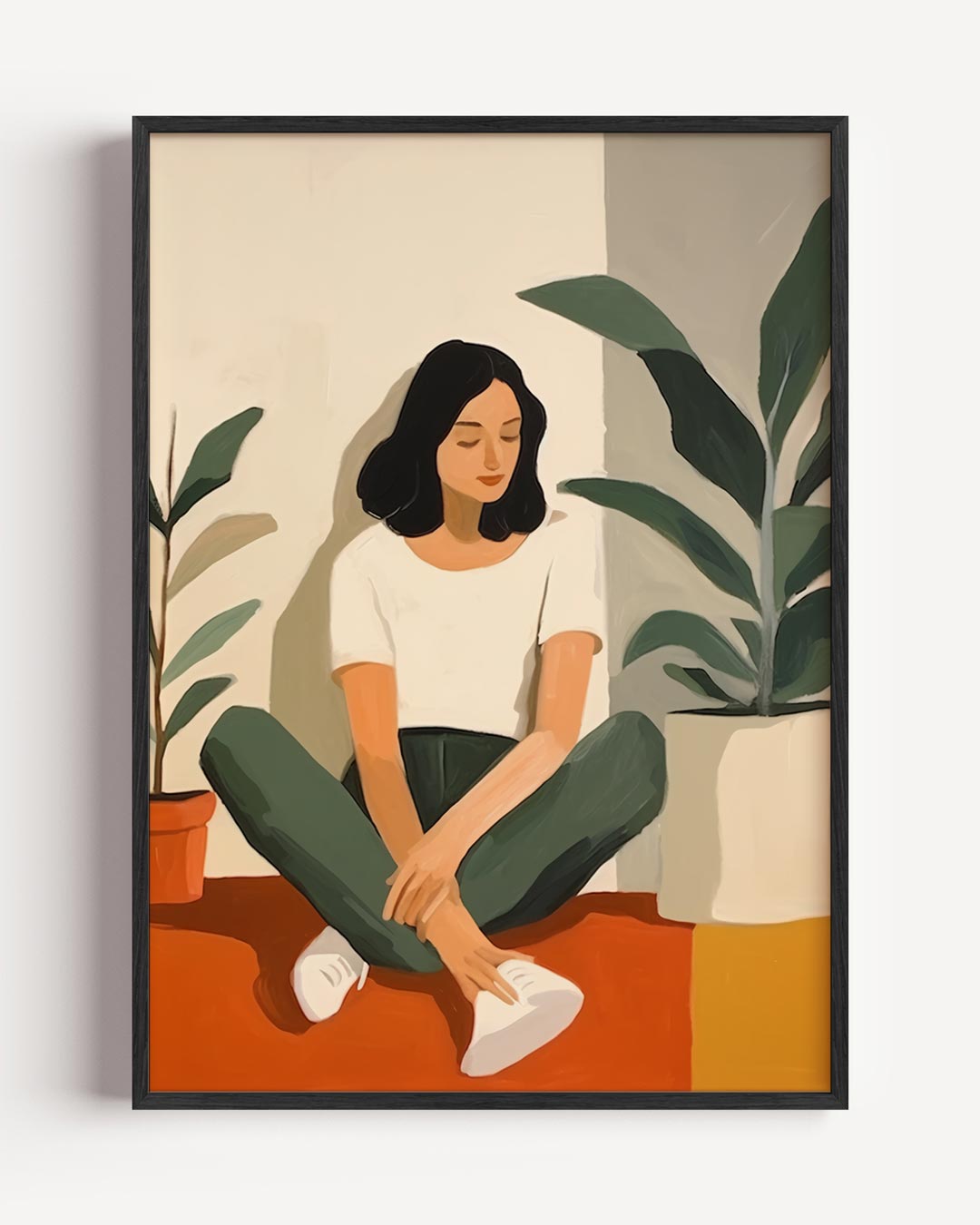 Stil Leven met Planten Poster-WallArtistic