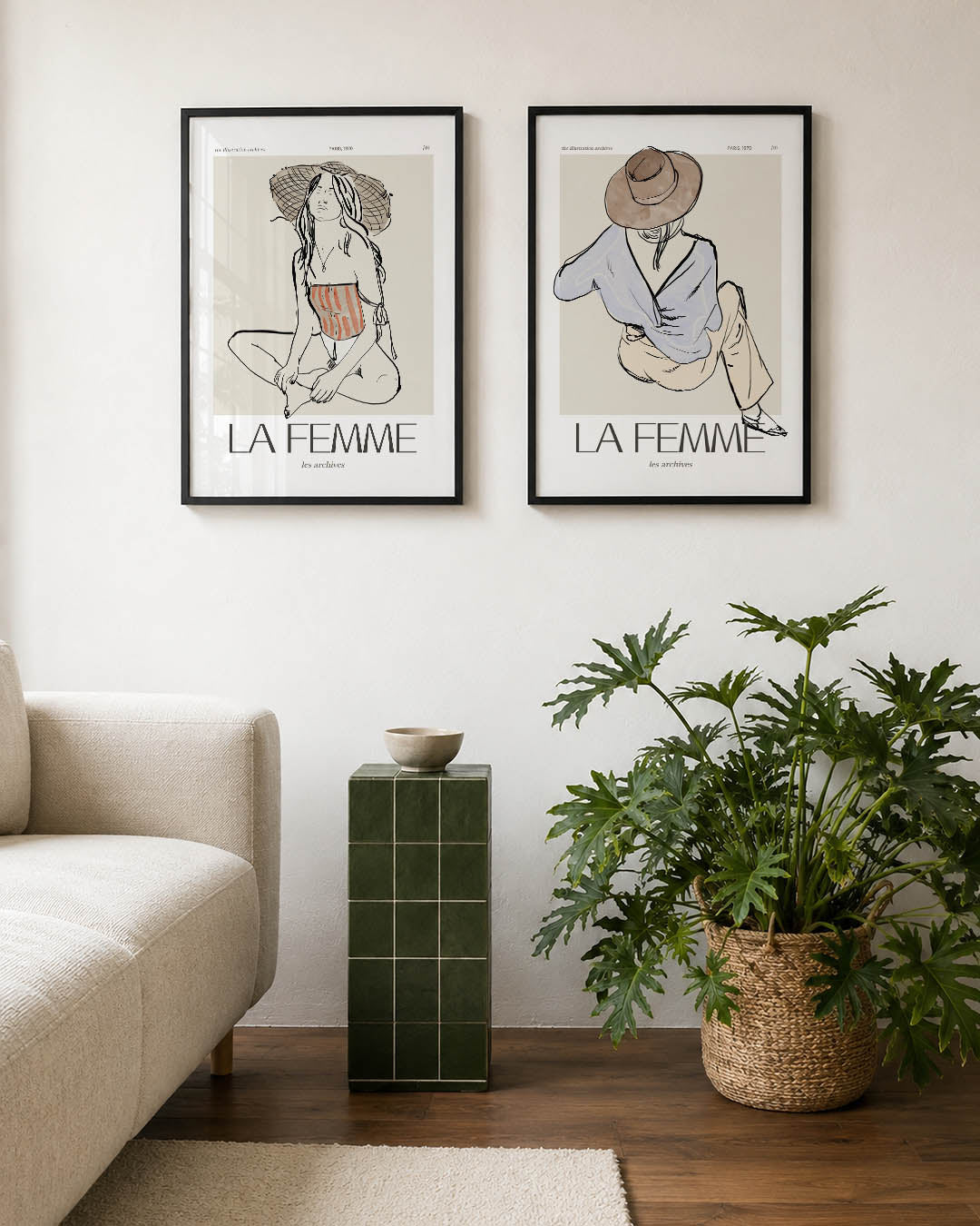 Lijn en kleur Posterset