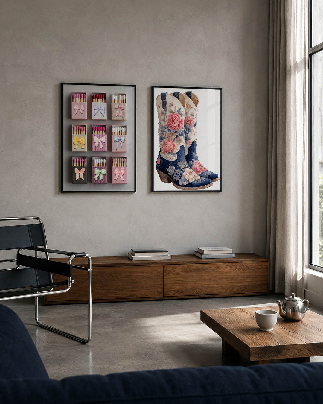 Strikjes en lucifers Posterset