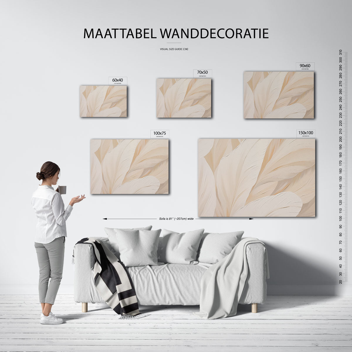 Organische vormen Kunstwerk