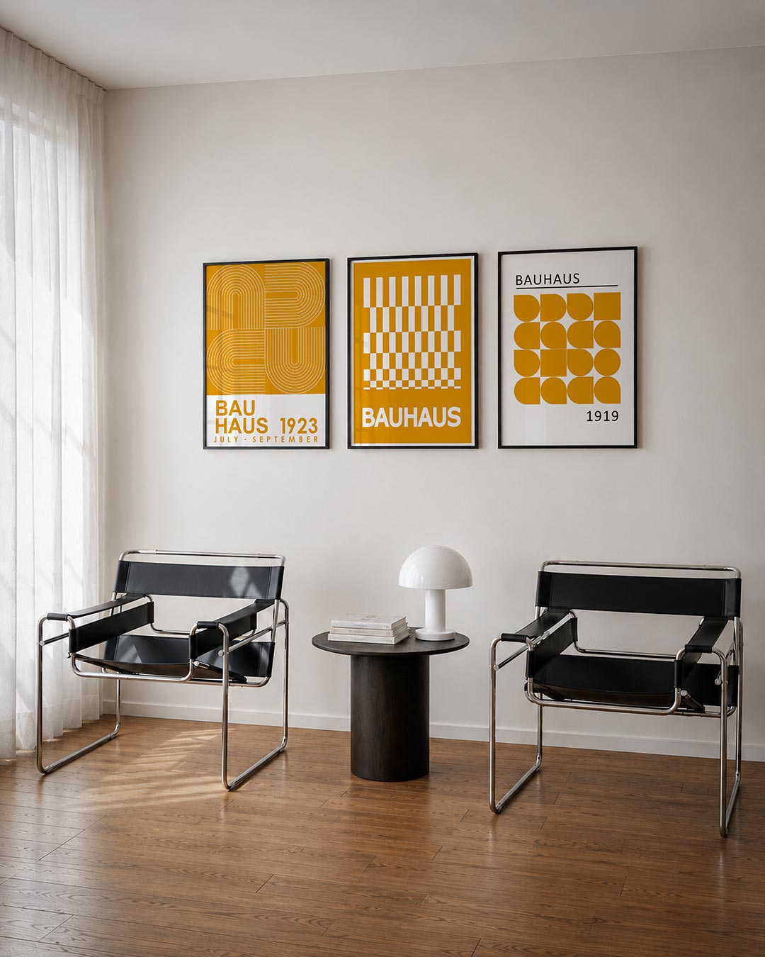 Lijnen en kleurvlakken Posterset