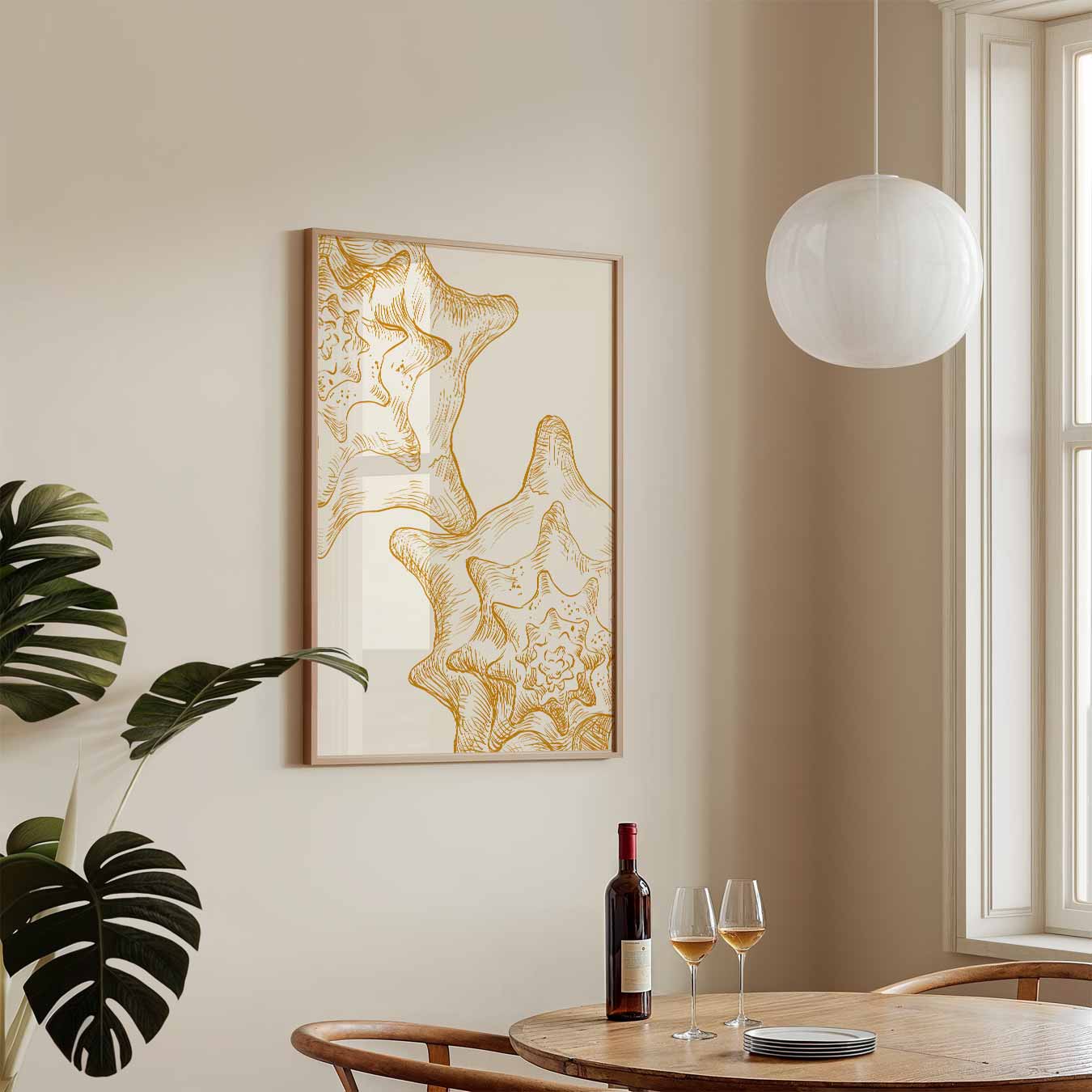 Bloemensterren Poster
