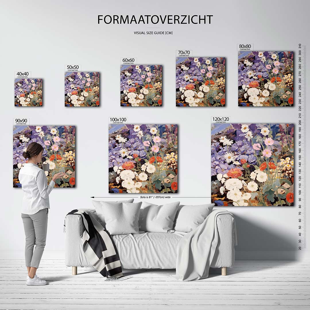 Bloemenpracht Kunstwerk