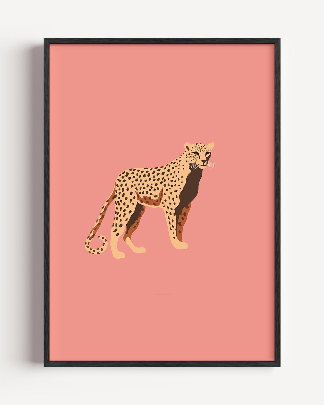 Elegante Luipaard Poster-WallArtistic