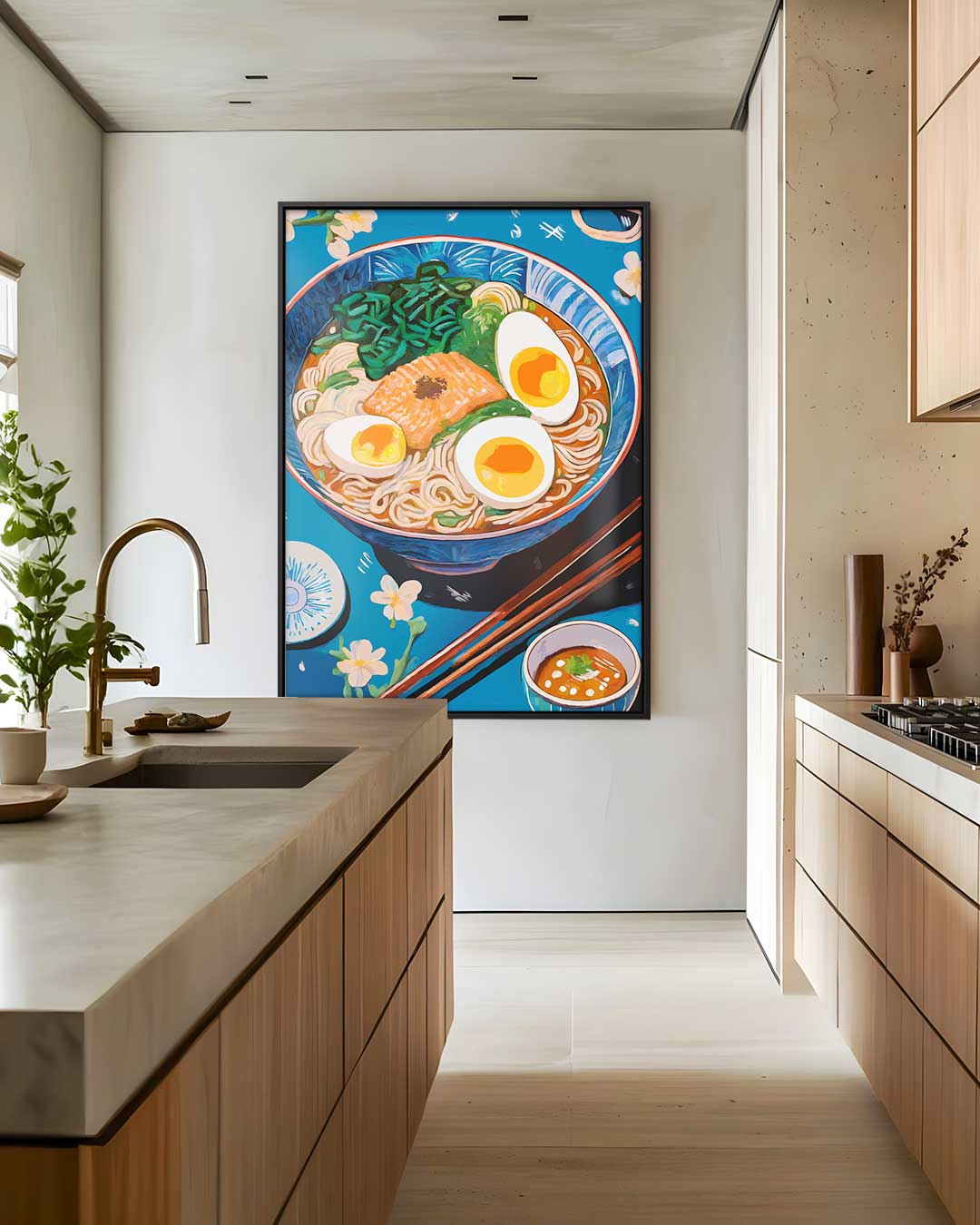 Kleurrijke Ramen Illustratie Kunstwerk-canvas-dibond-plexiglas-wanddecoratie-WallArtistic
