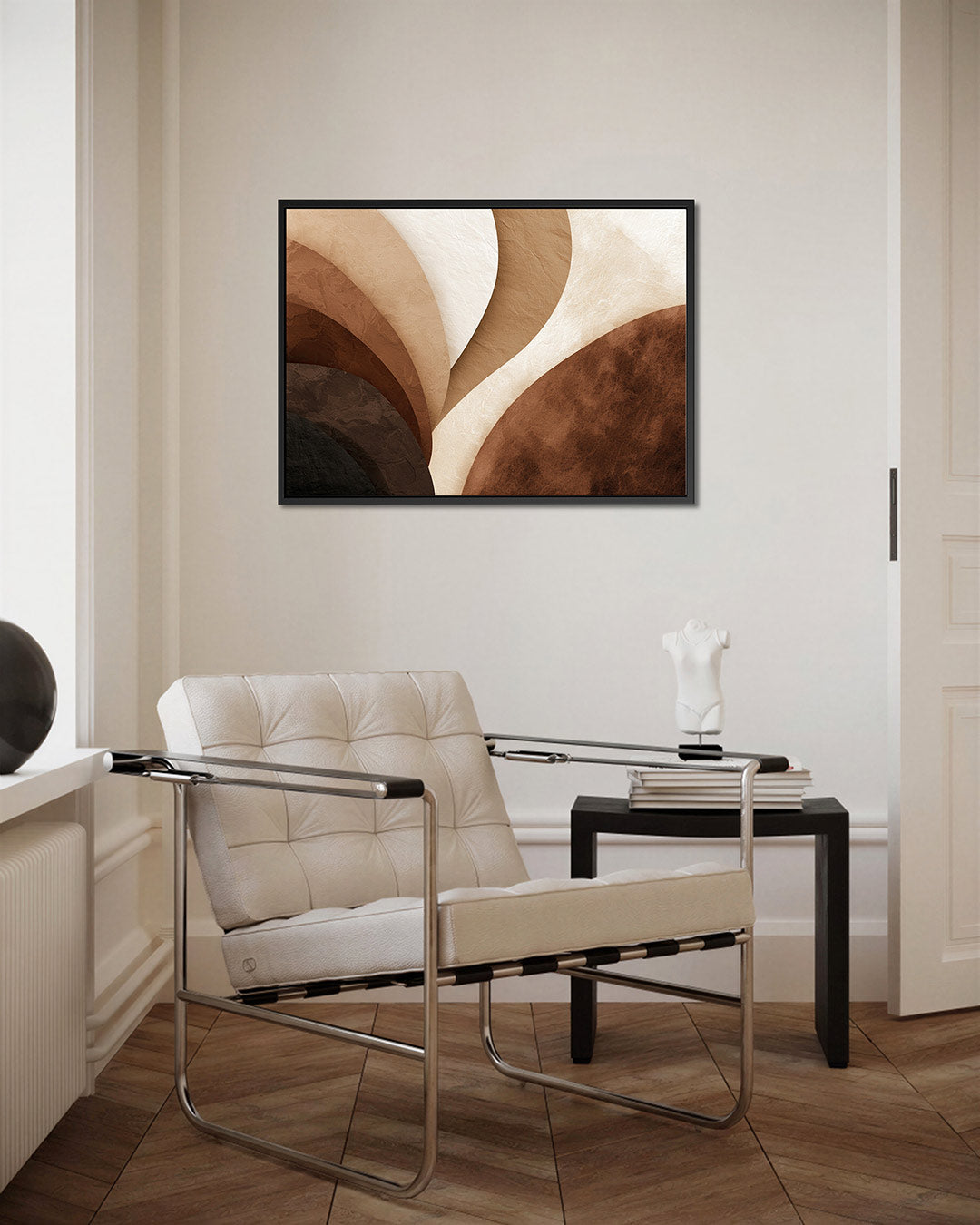 Organische vormen compositie Kunstwerk