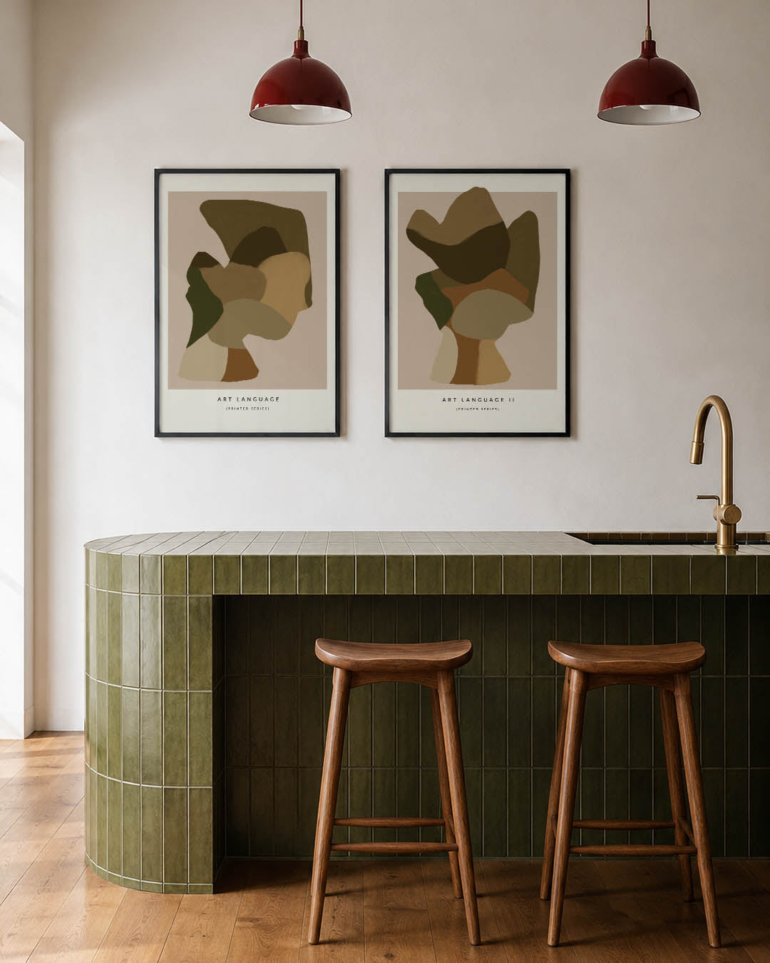 Vorm en kleur Posterset