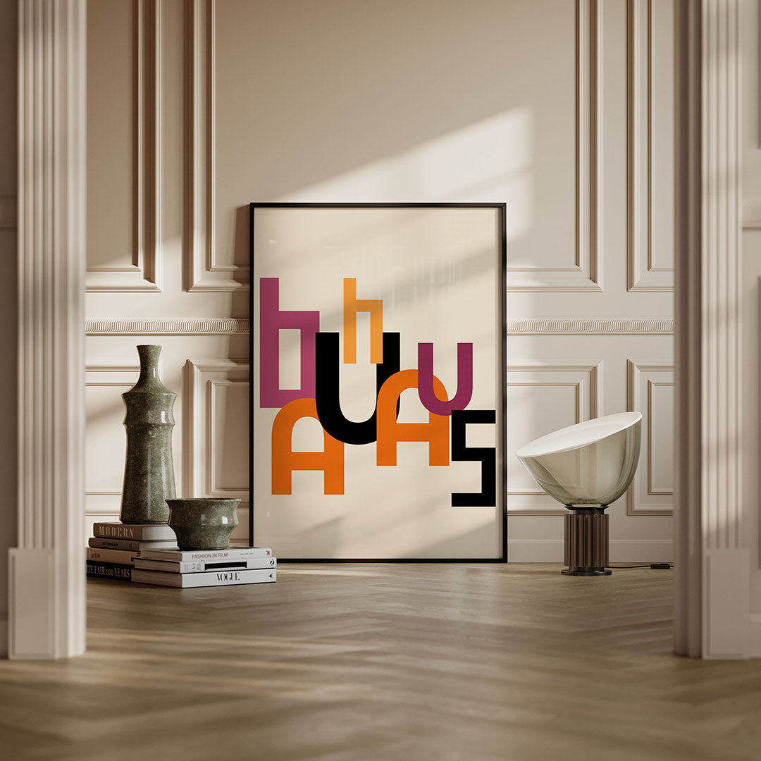 Vormen en vlakken Poster