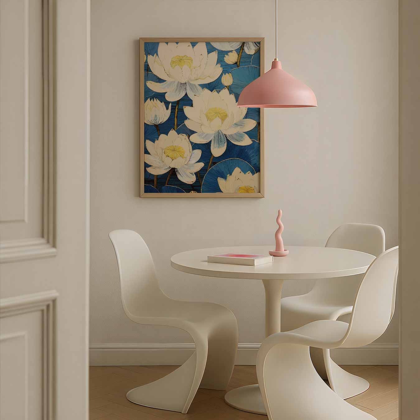 Lotusdroom Wanddecoratie Poster