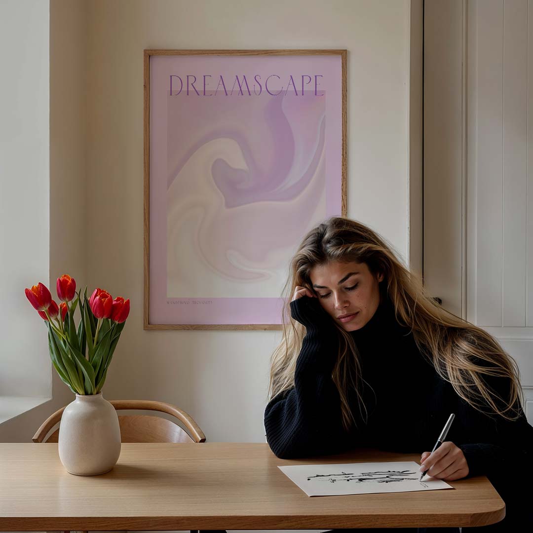 Dreamscape Wandering Thoughts Poster-WallArtistic