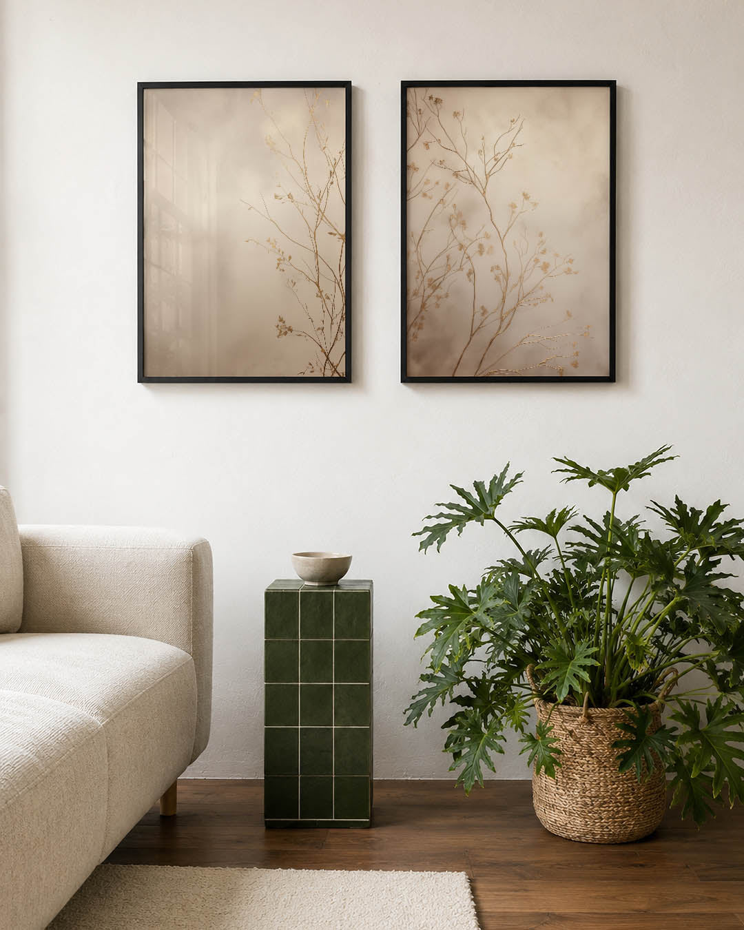 Zwevende takken Posterset