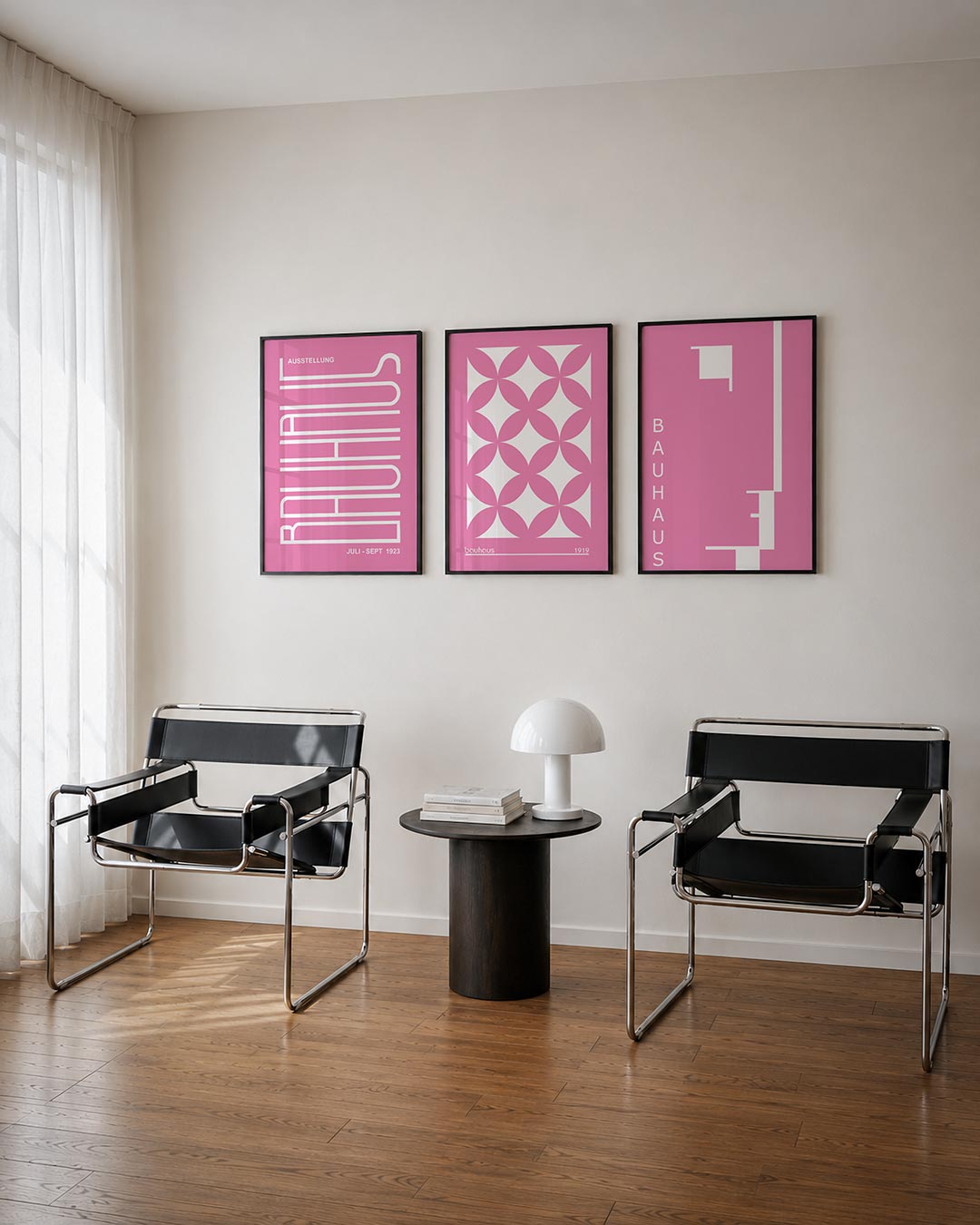 Lijnen en kleurvlakken Posterset