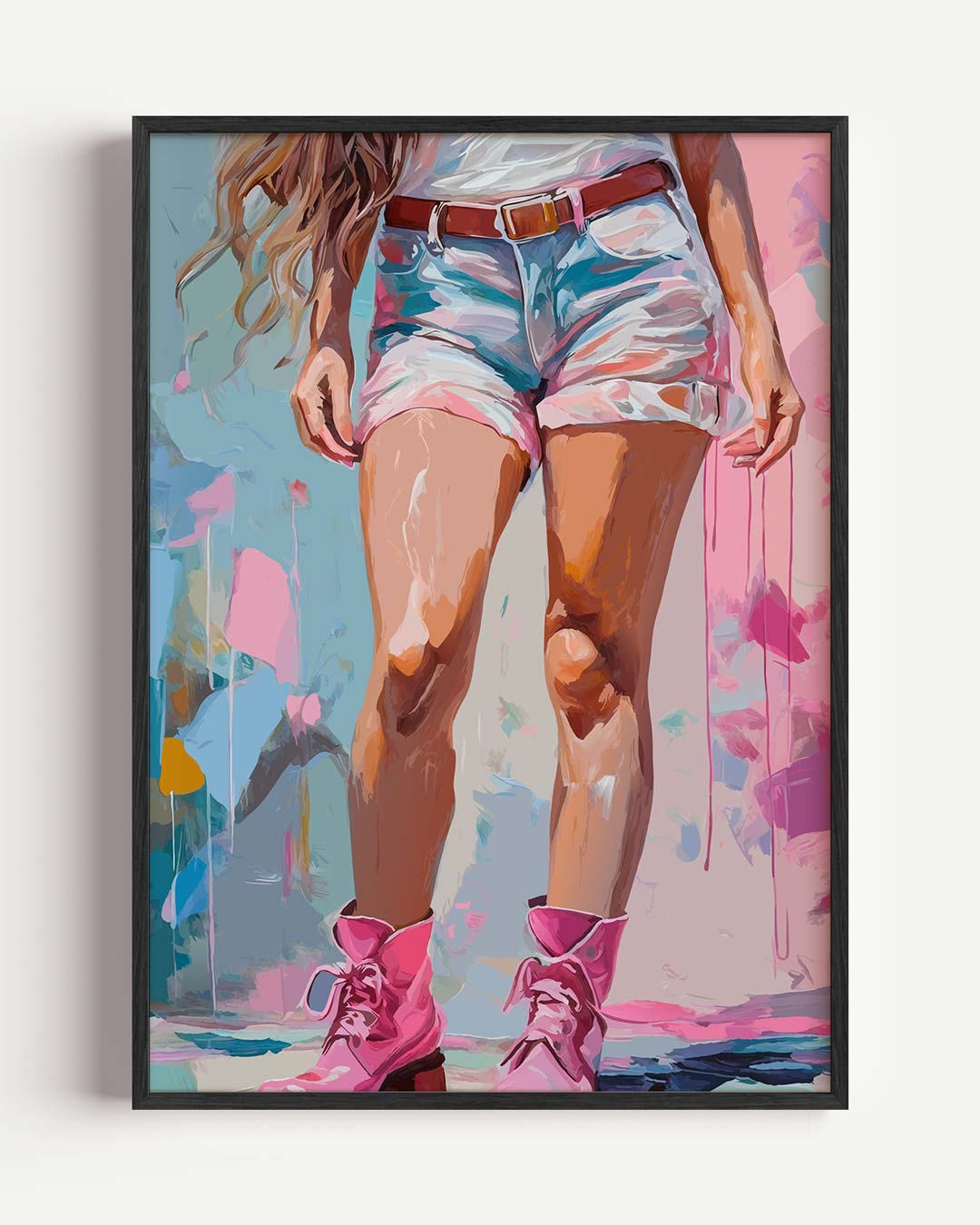 Stijlvolle Zomer Vibes Poster